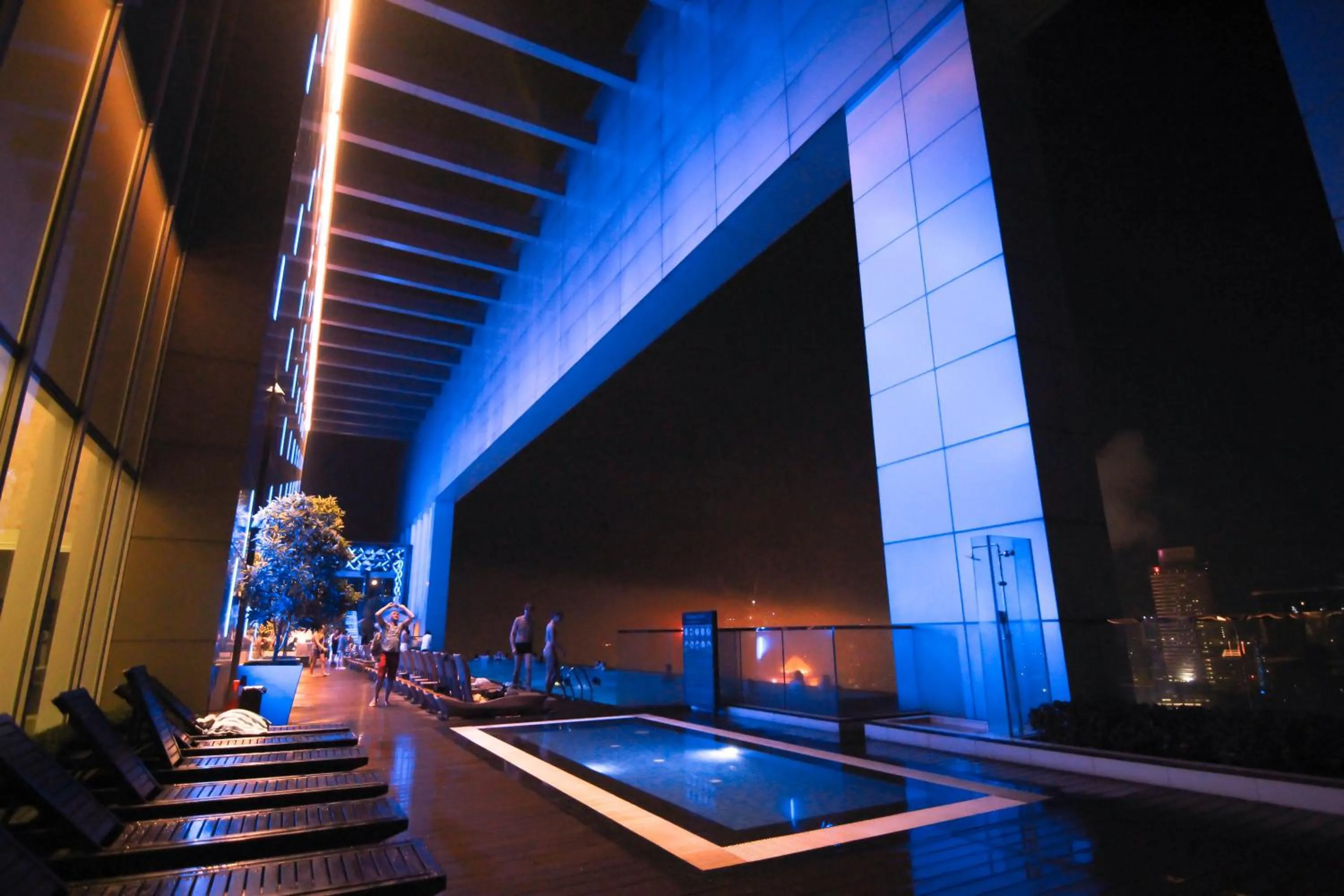 Swimming pool in Dolphin Platinum KLCC Kuala Lumpur