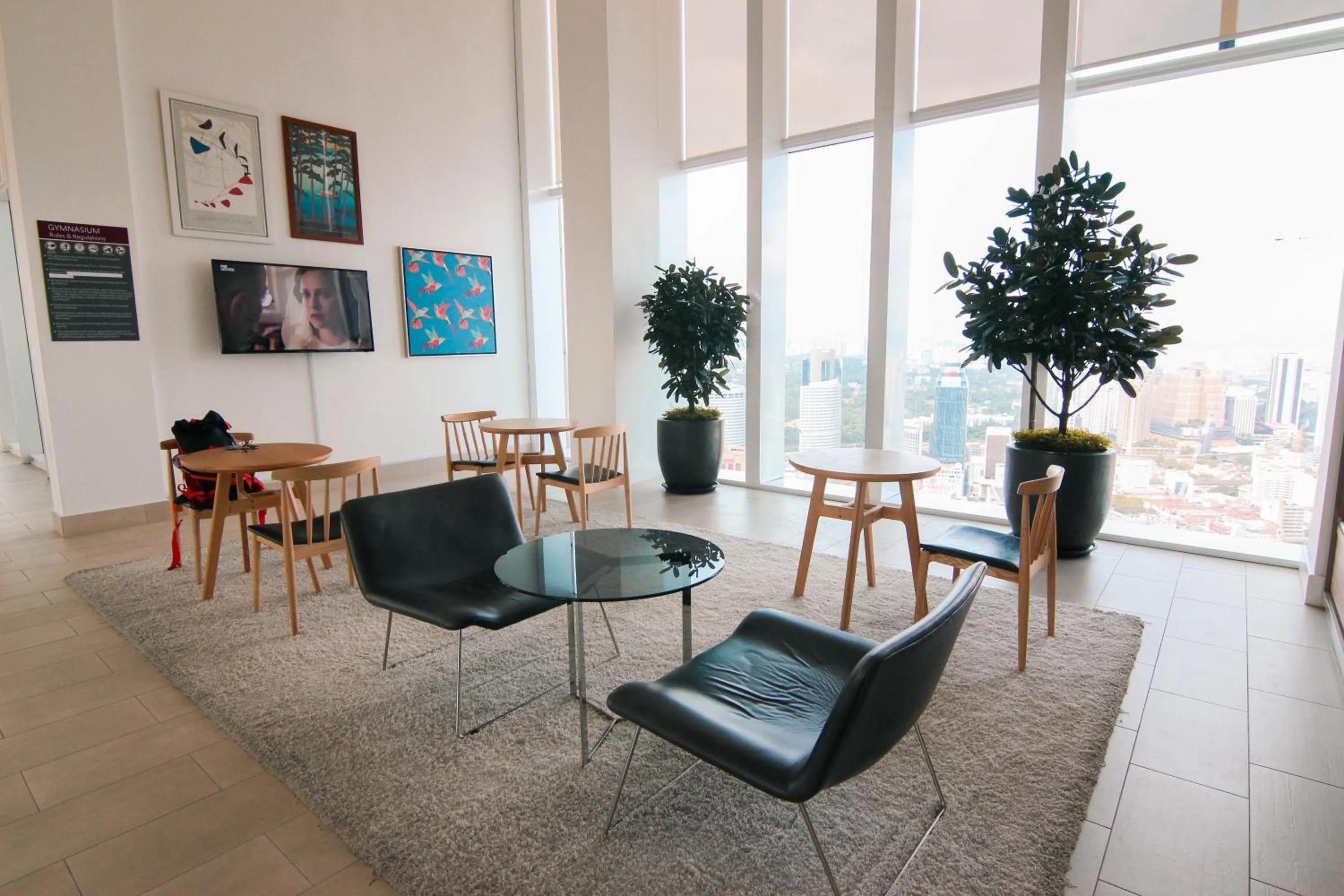 Seating area in Dolphin Platinum KLCC Kuala Lumpur