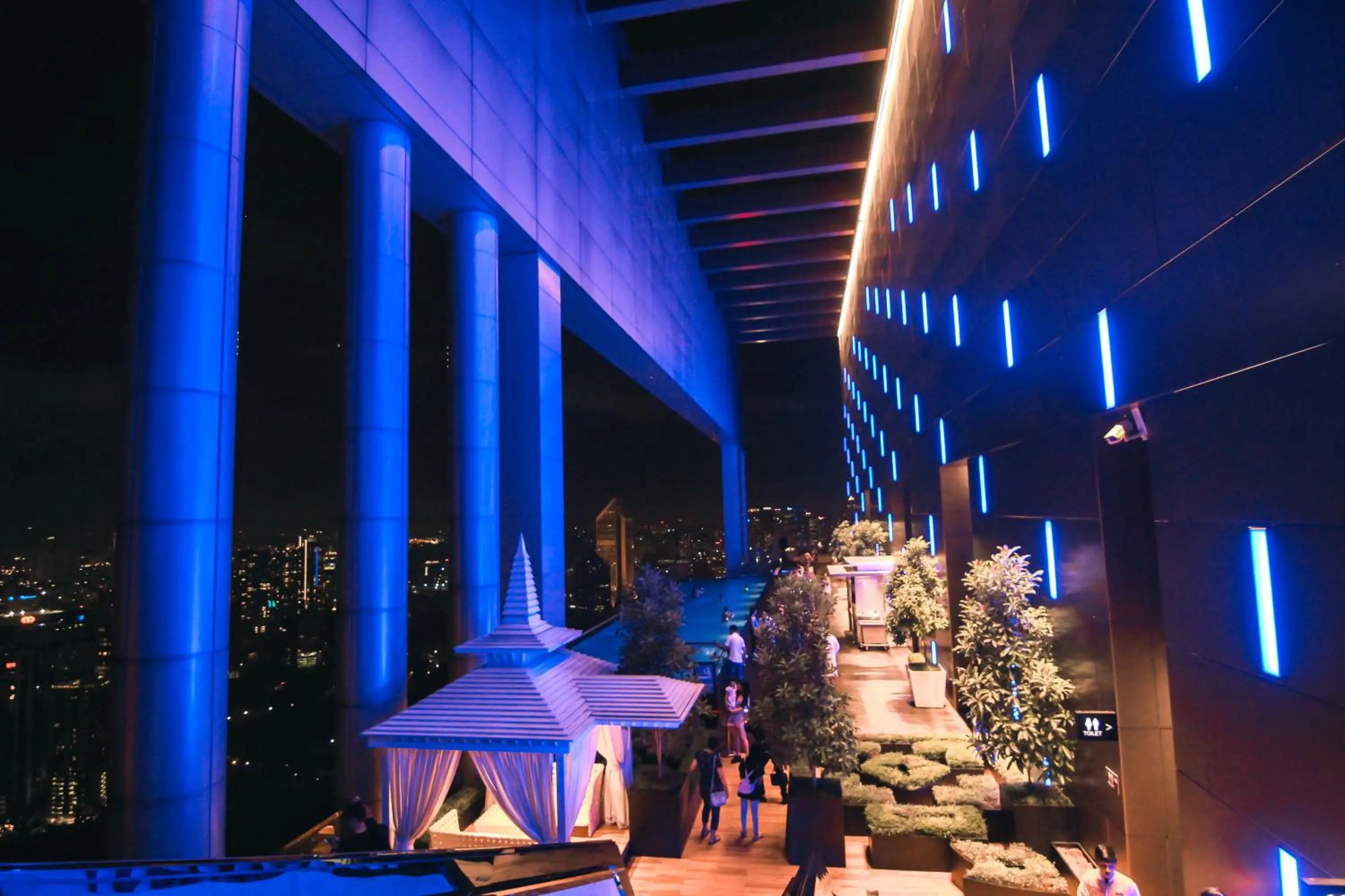 Swimming pool in Dolphin Platinum KLCC Kuala Lumpur