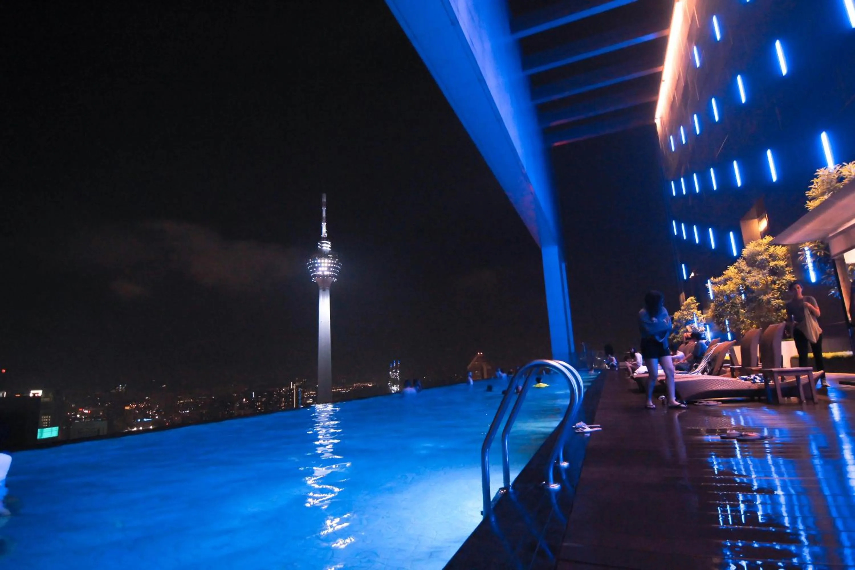 Swimming pool in Dolphin Platinum KLCC Kuala Lumpur