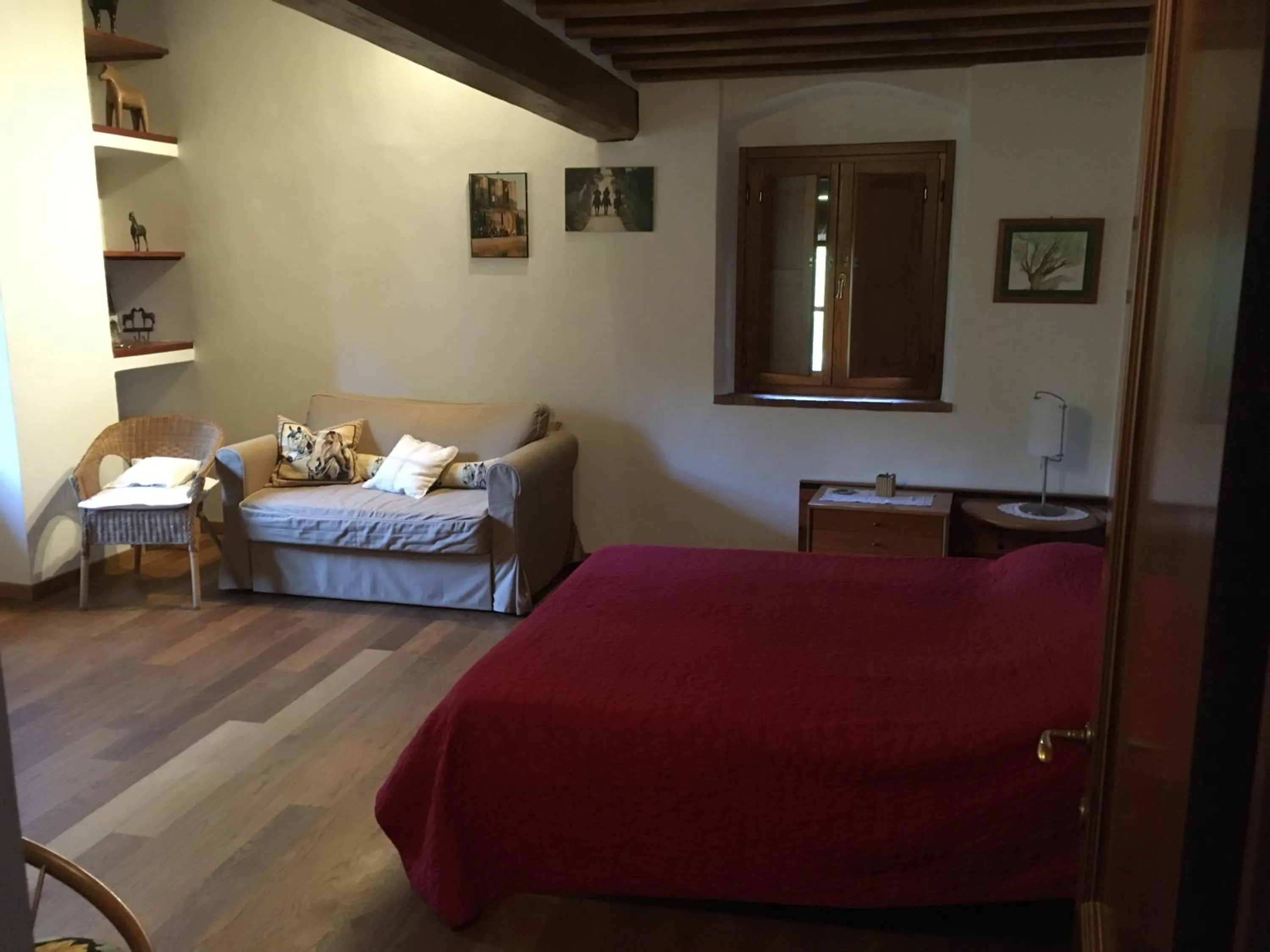 Bed in Podere Sanripoli