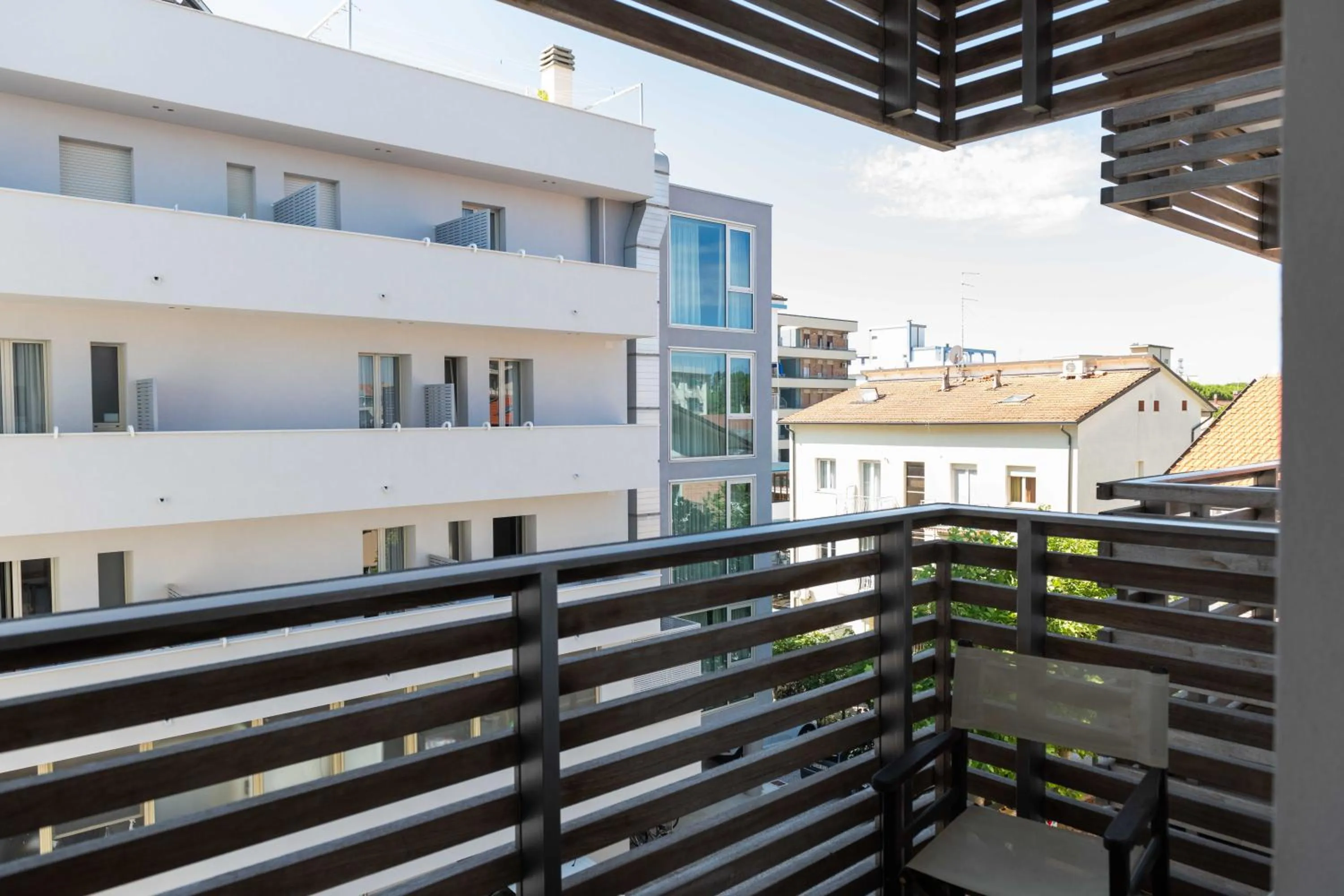 Balcony/Terrace in Kiss Beachfront Hotel & Restaurant