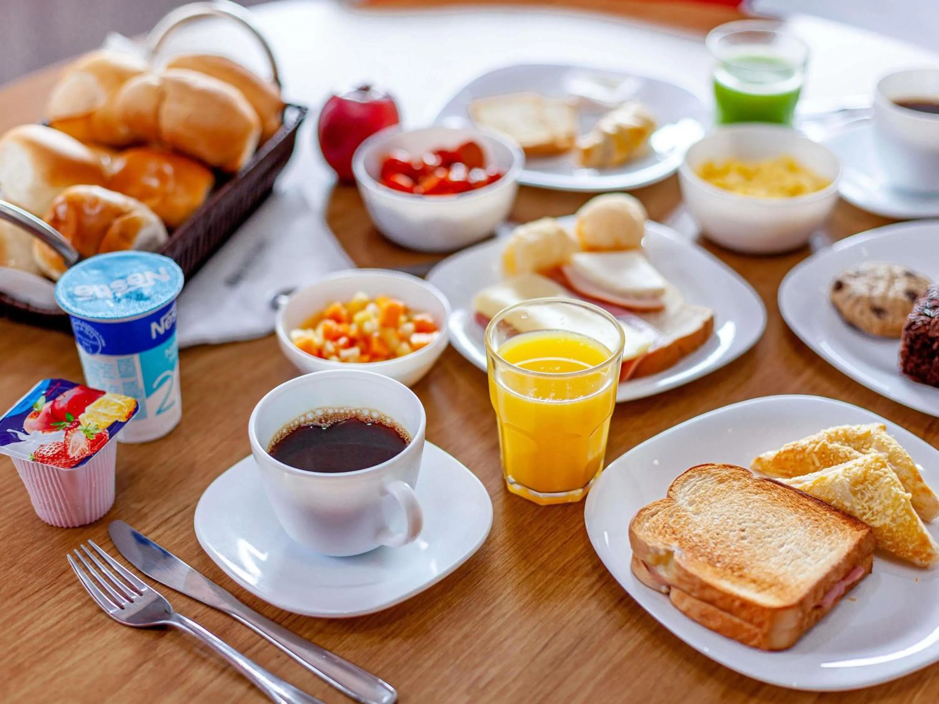 Breakfast in ibis Novo Hamburgo