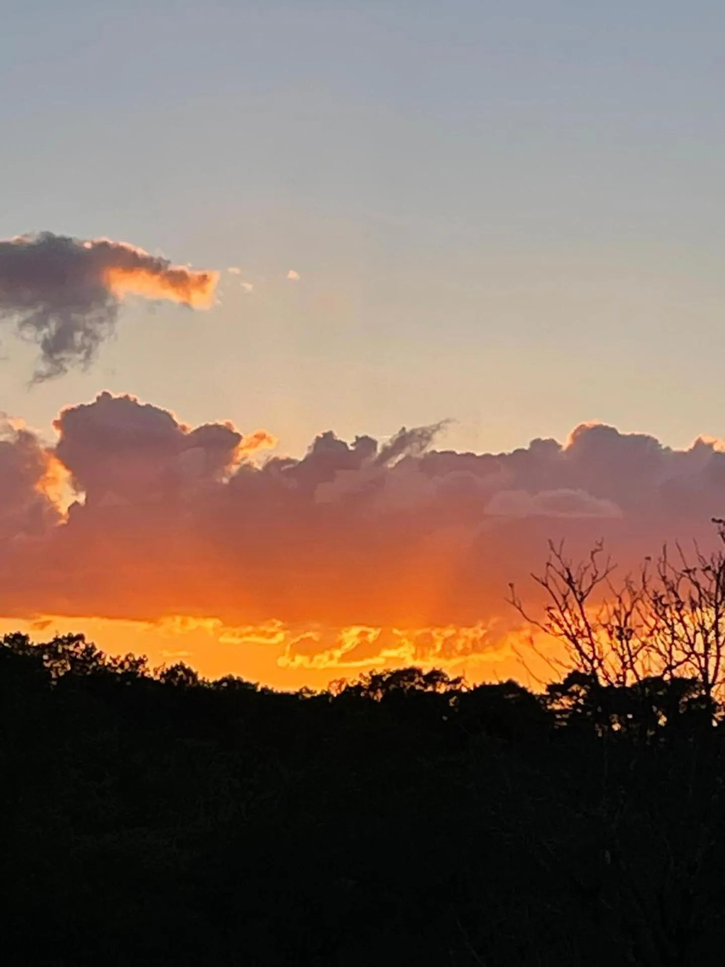 Sunset in MaBelle rêve B&B