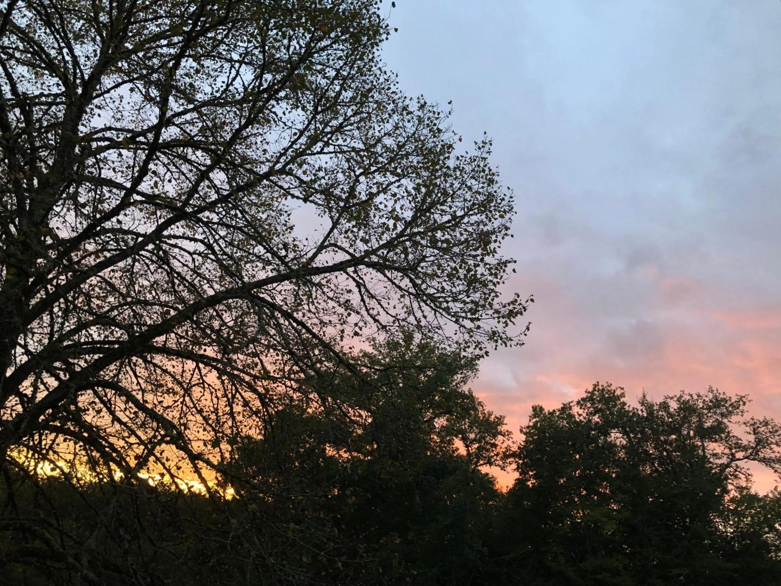 Sunset in MaBelle rêve B&B