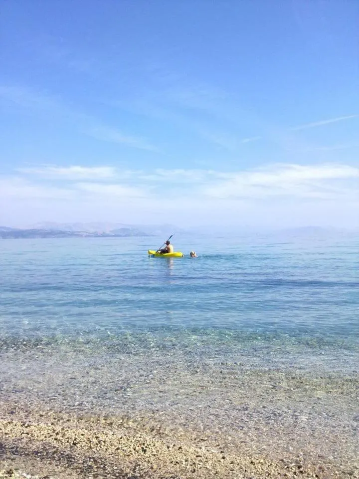 Beach in Korina's Apartments