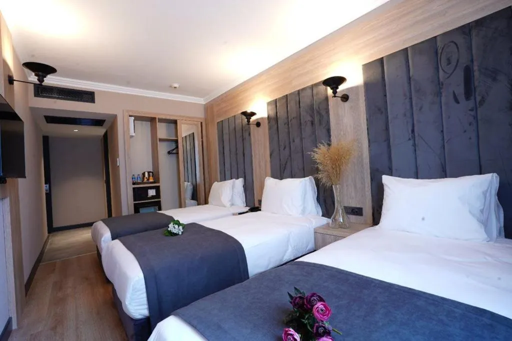 Photo of the whole room, Bed in Mineo Hotel Taksim