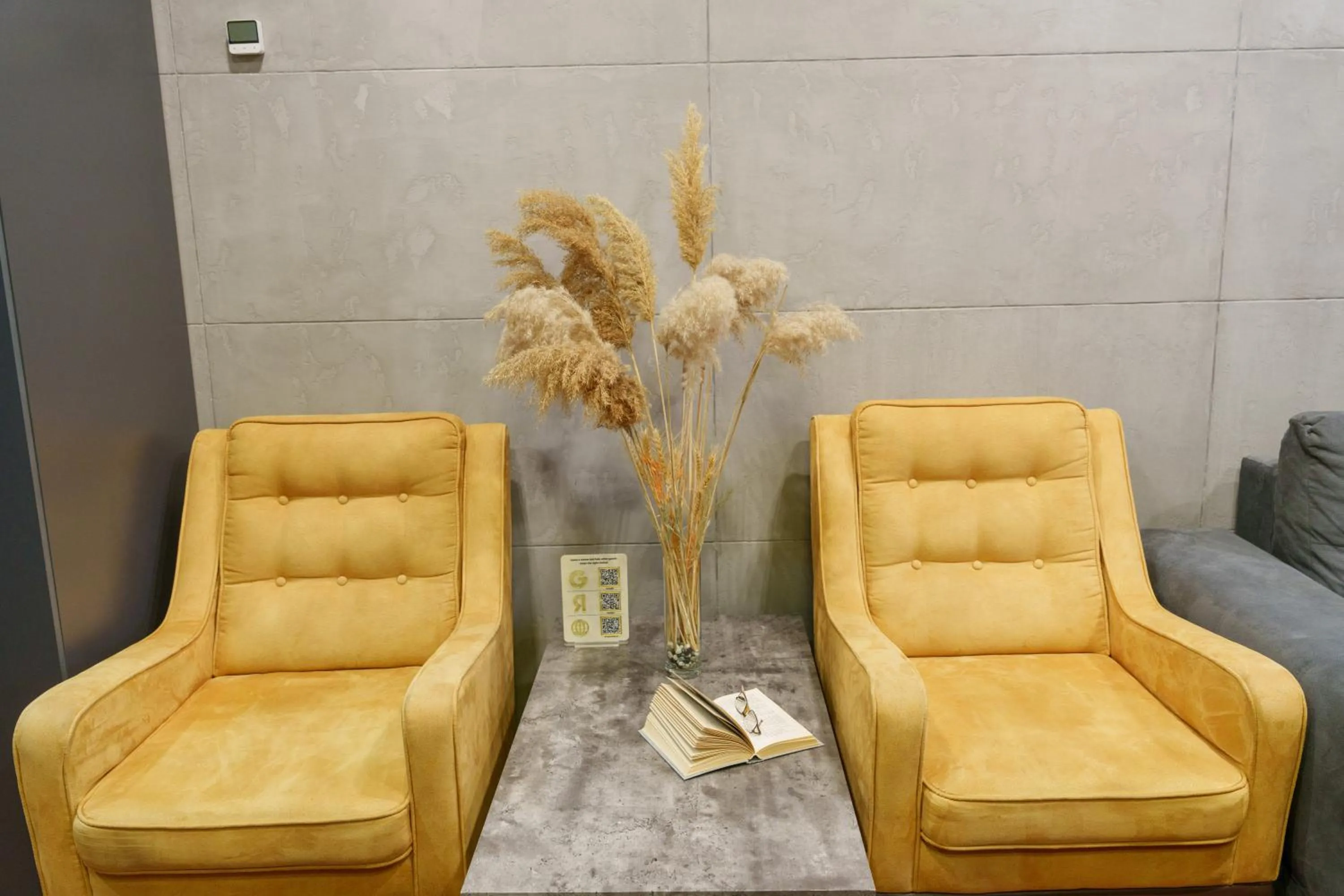 Seating area in Arch Apart Hotel