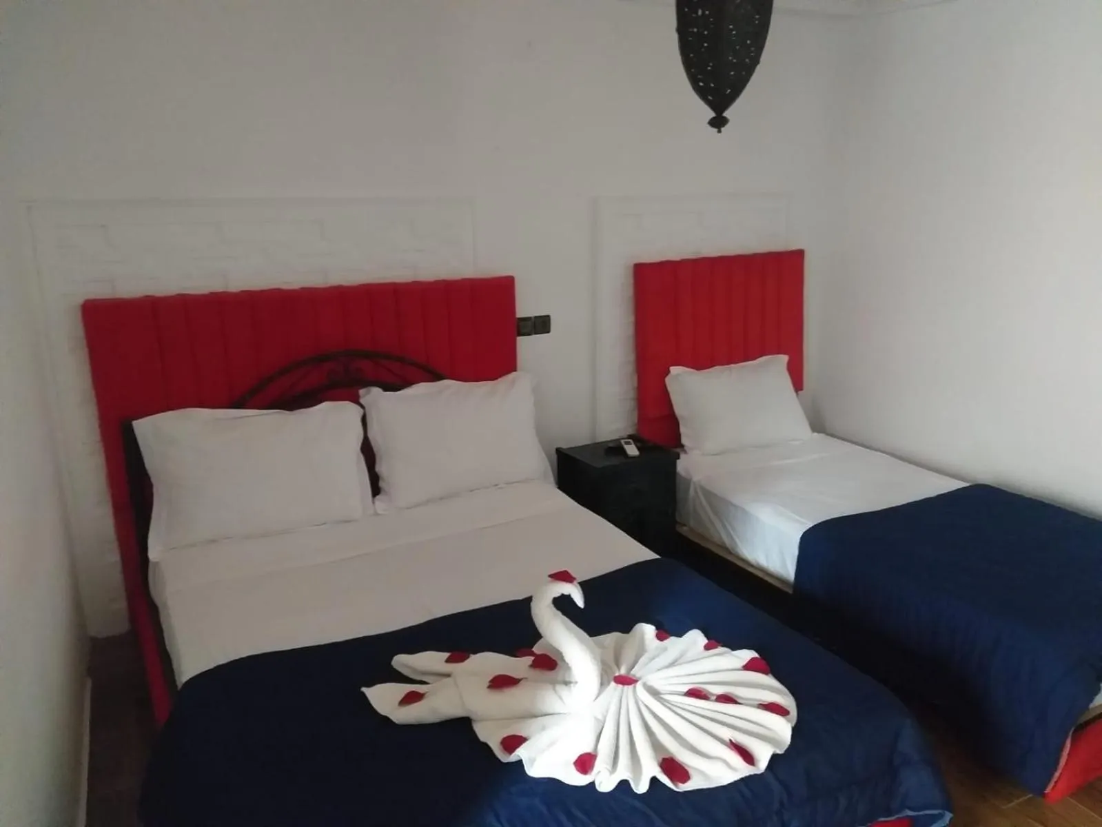 Bed in Hôtel Agnaou