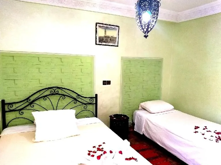 Bed in Hôtel Agnaou