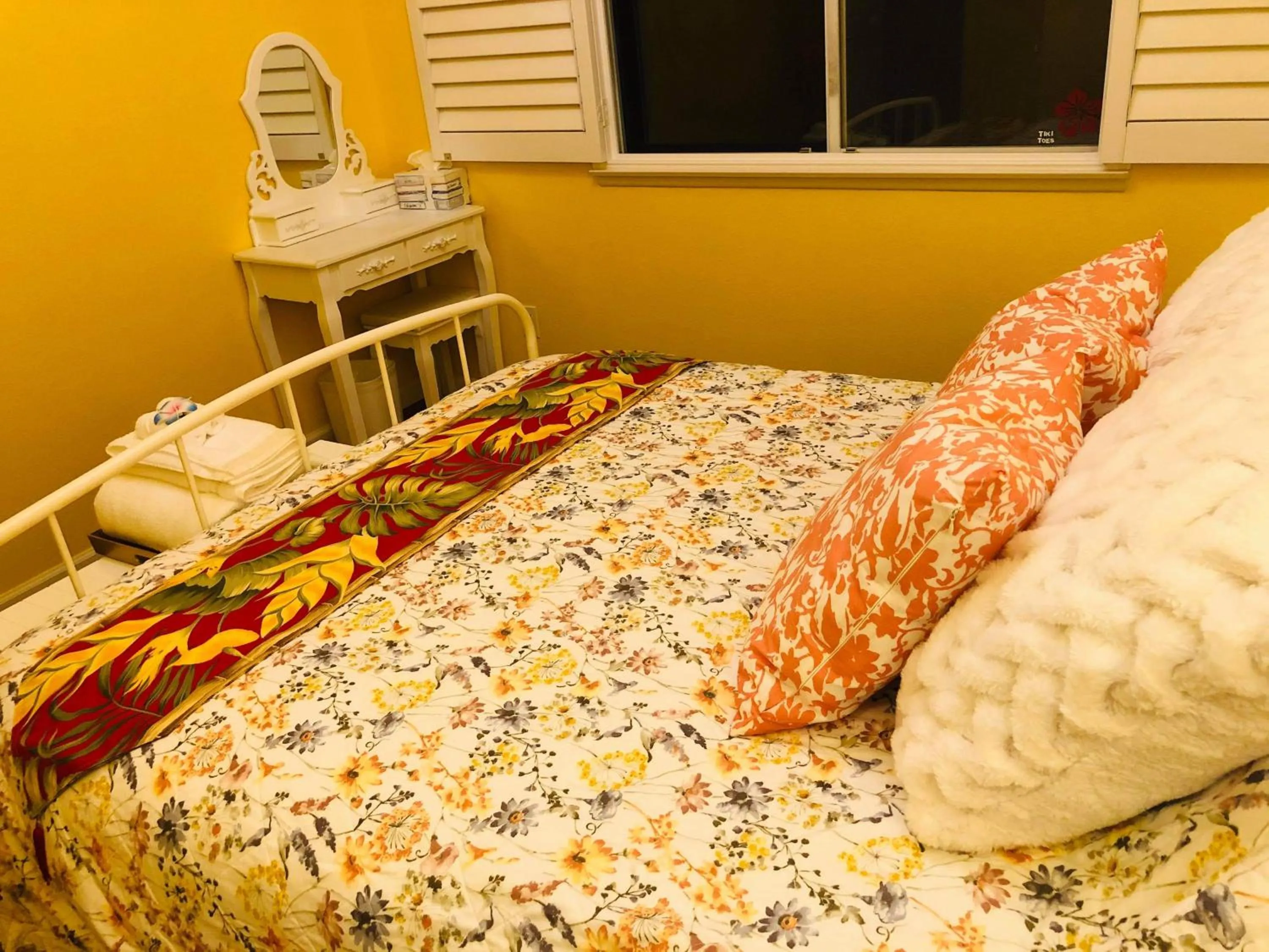 Bed in Balloons and Wine