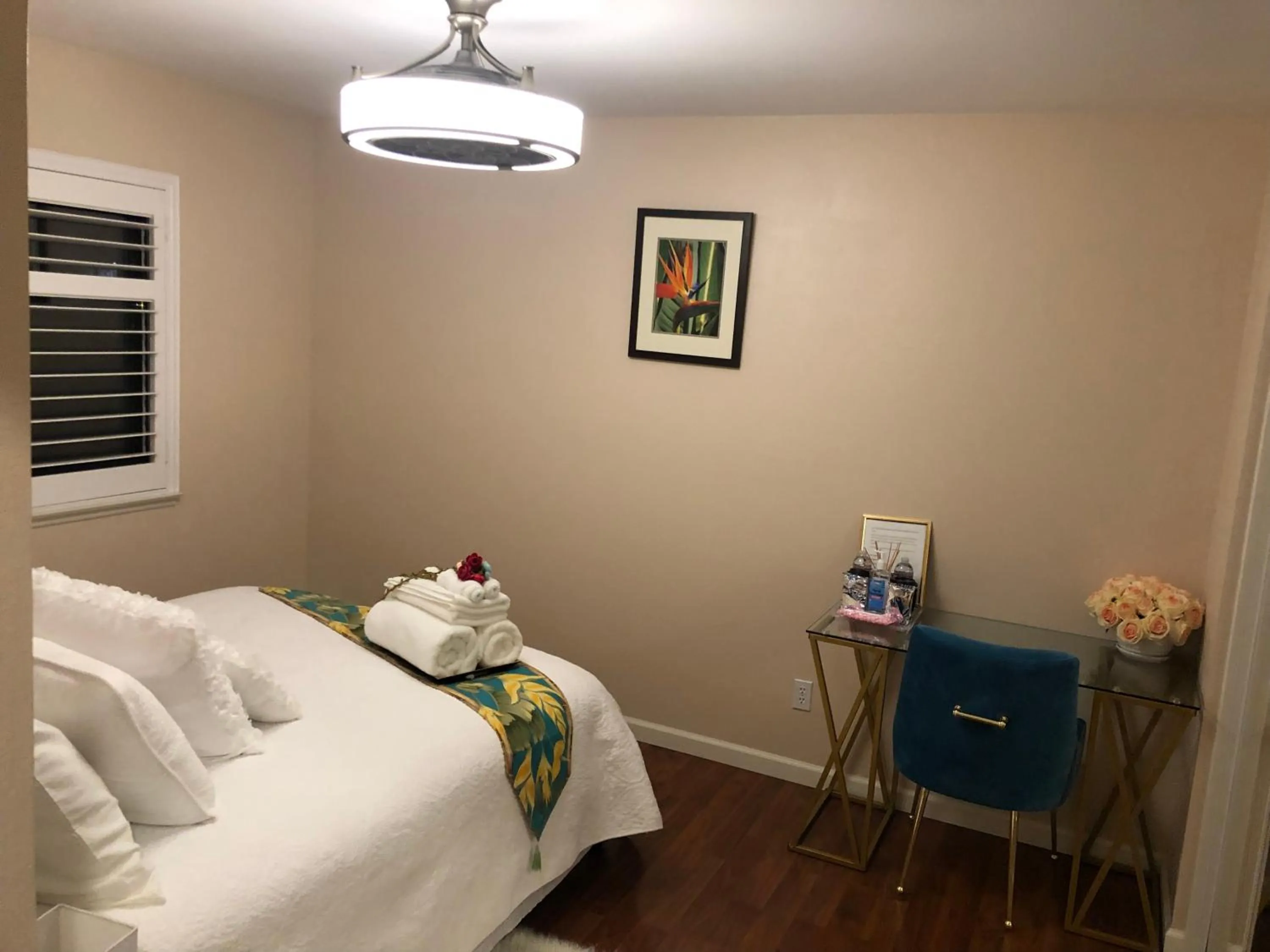 Bed in Balloons and Wine