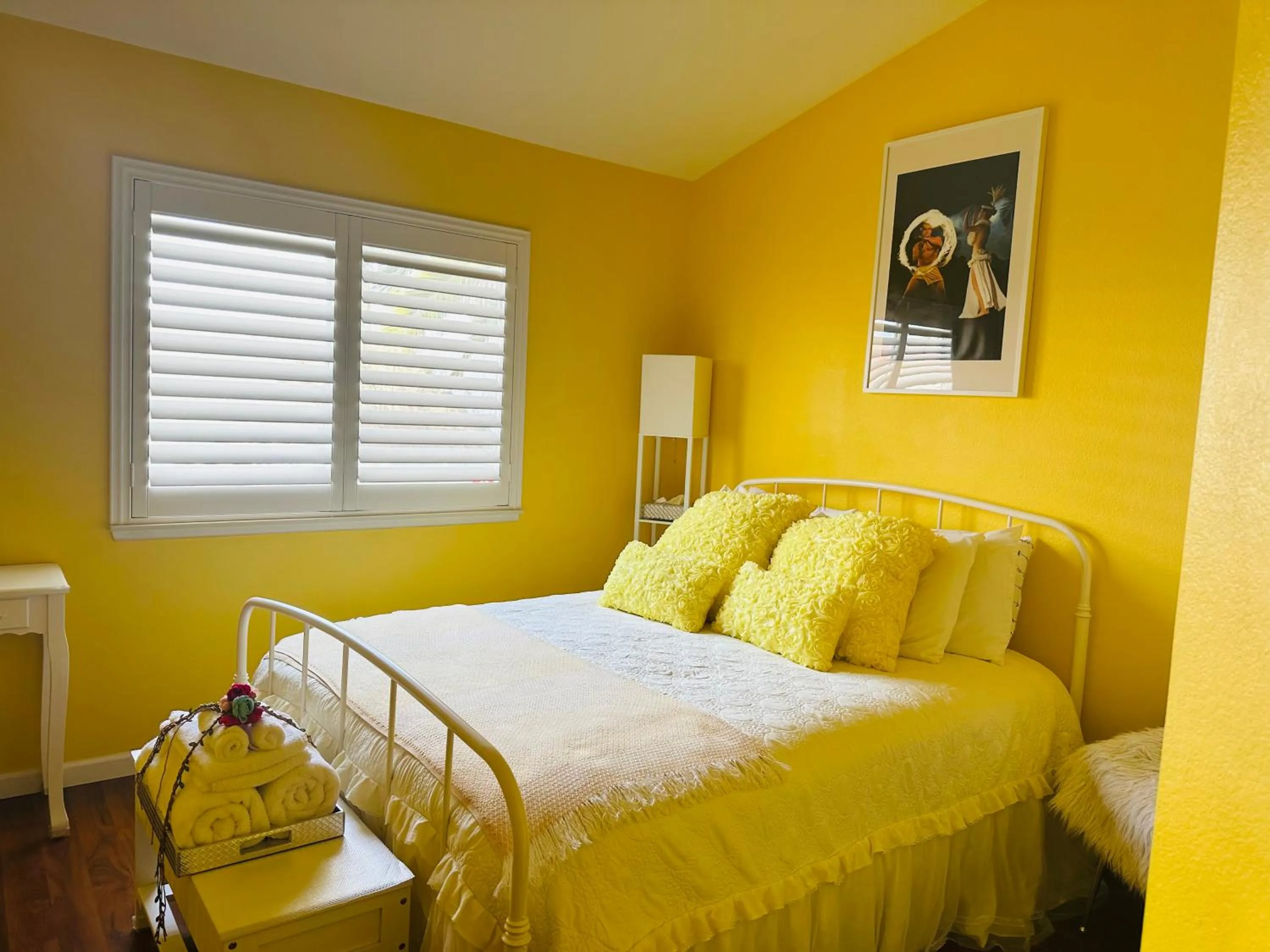 Bed in Balloons and Wine