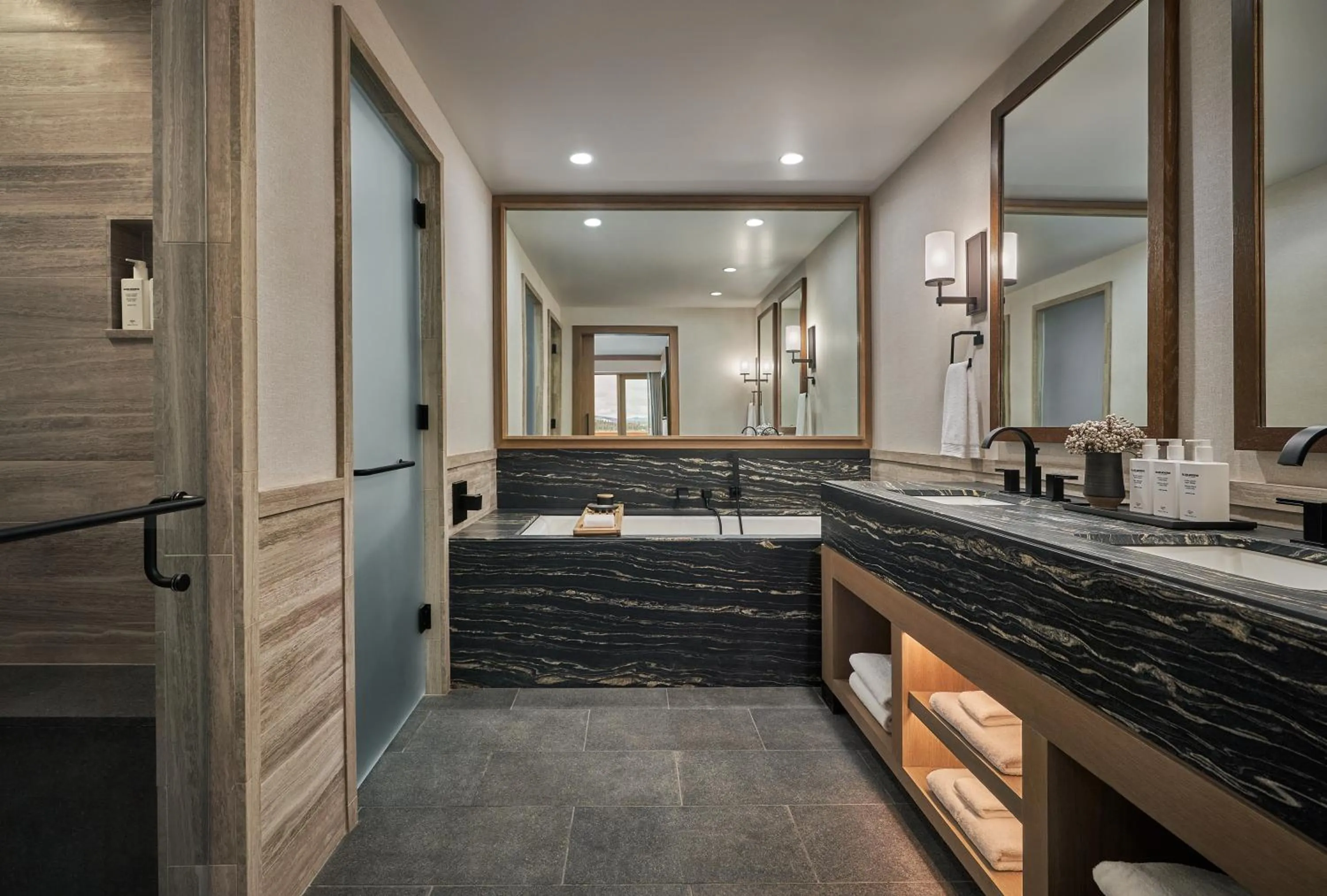 Bathroom in Montage Big Sky