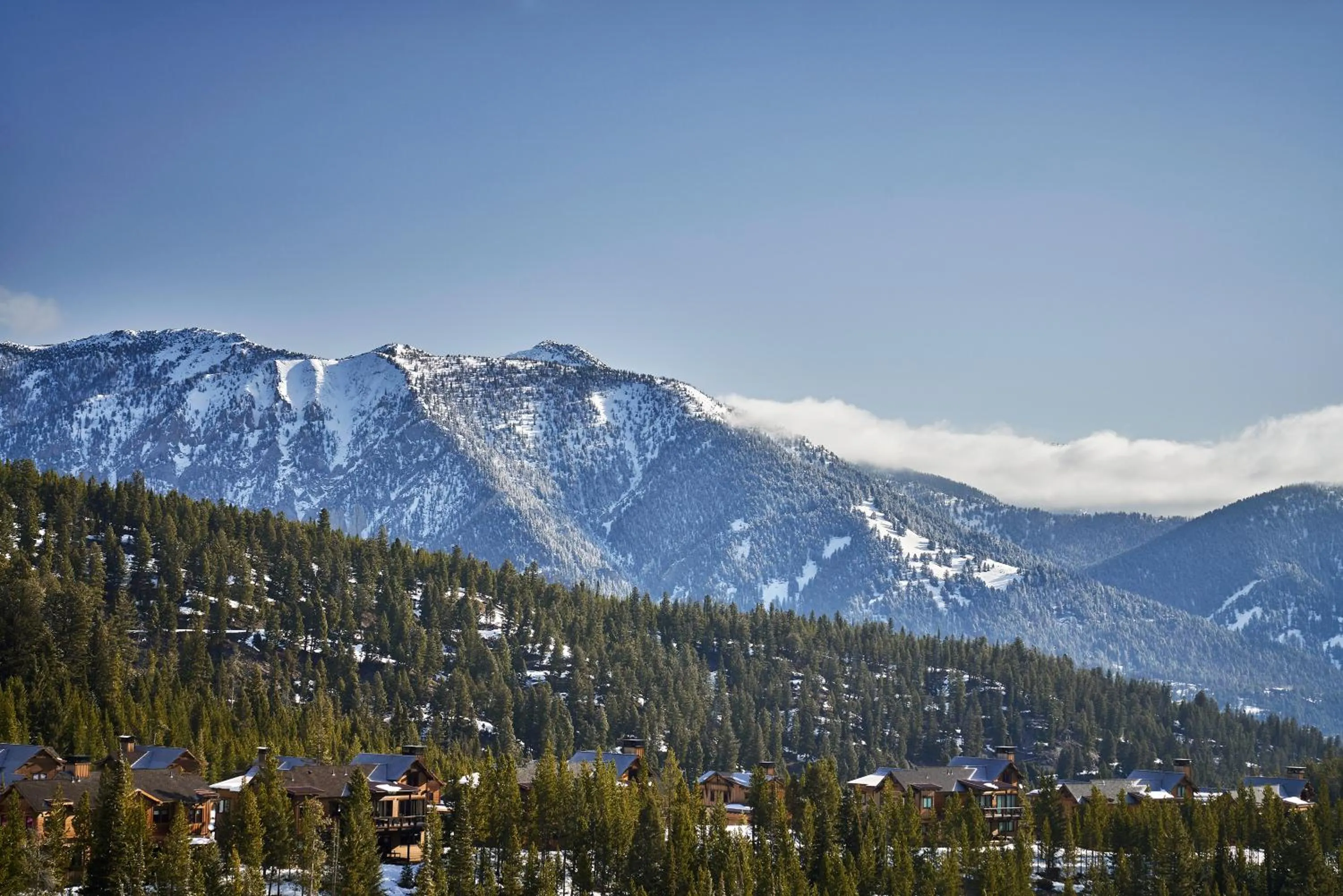 Natural landscape in Montage Big Sky