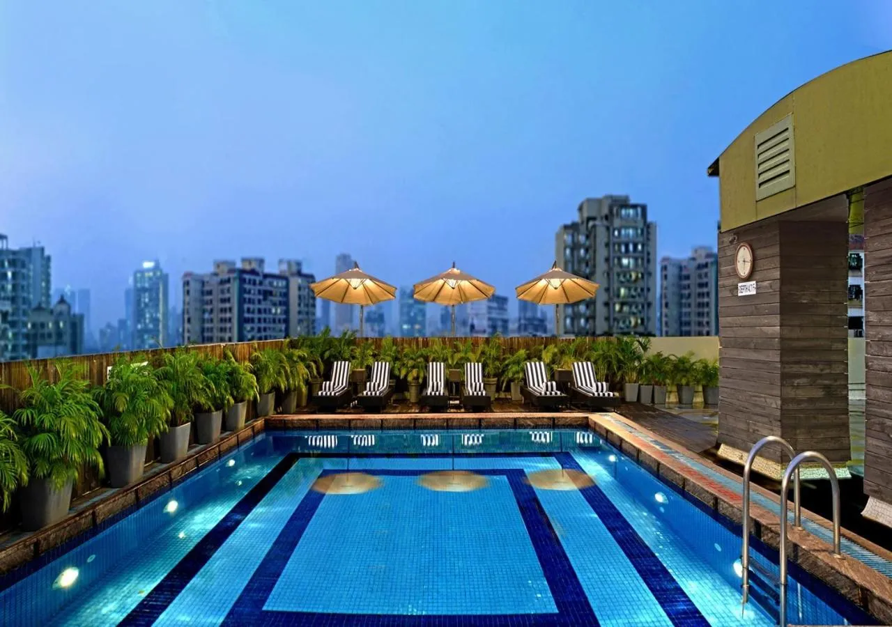 Swimming pool in Radisson Mumbai Goregaon