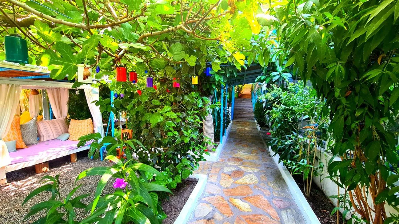 Garden in Aphrodite Hotel Bozburun