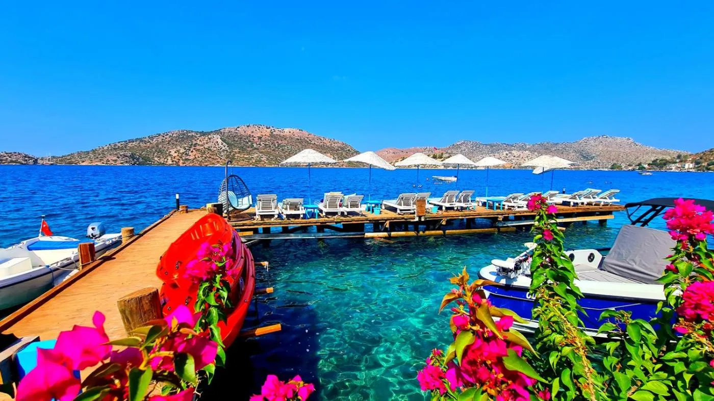 Sea view in Aphrodite Hotel Bozburun