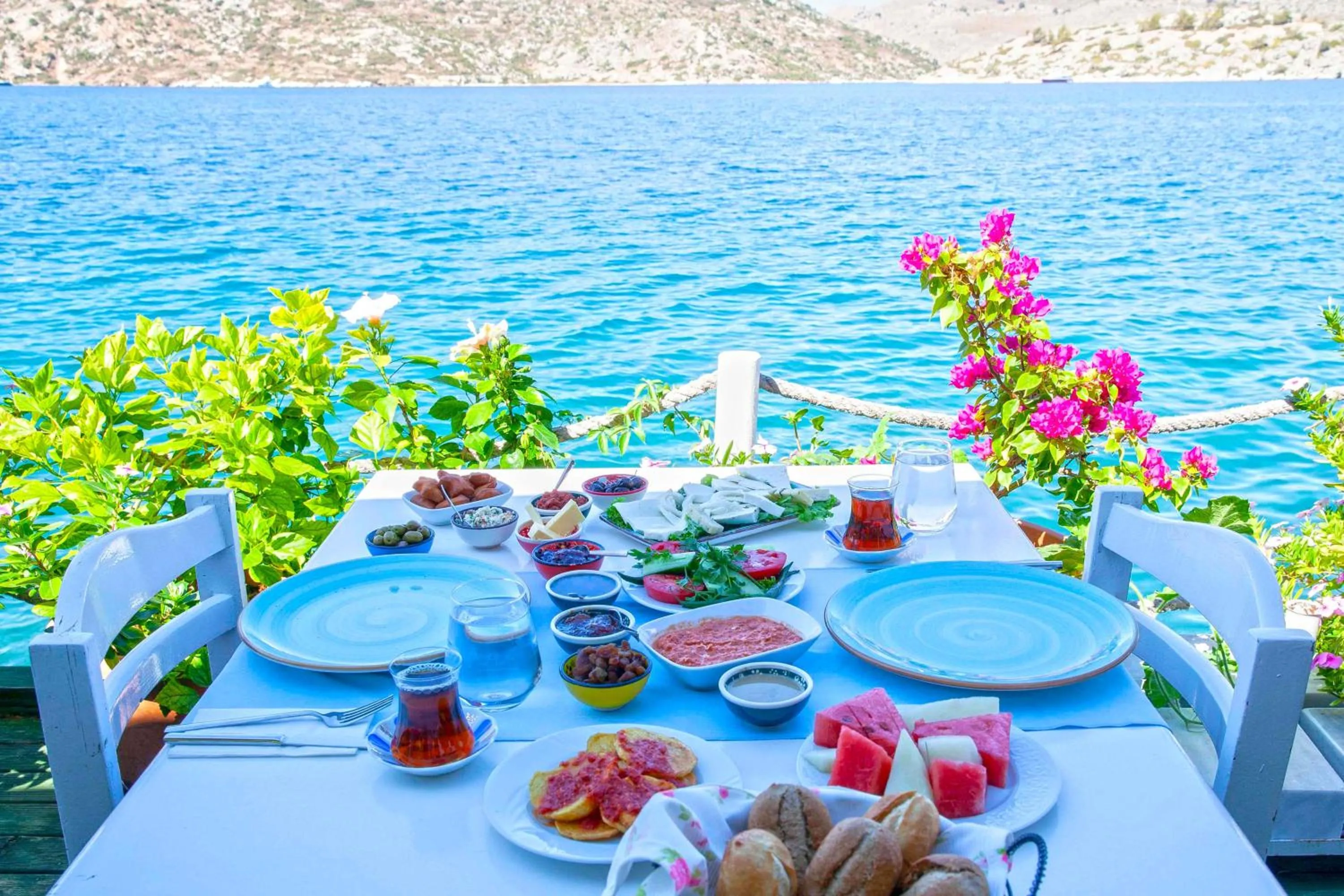 Restaurant/places to eat in Aphrodite Hotel Bozburun