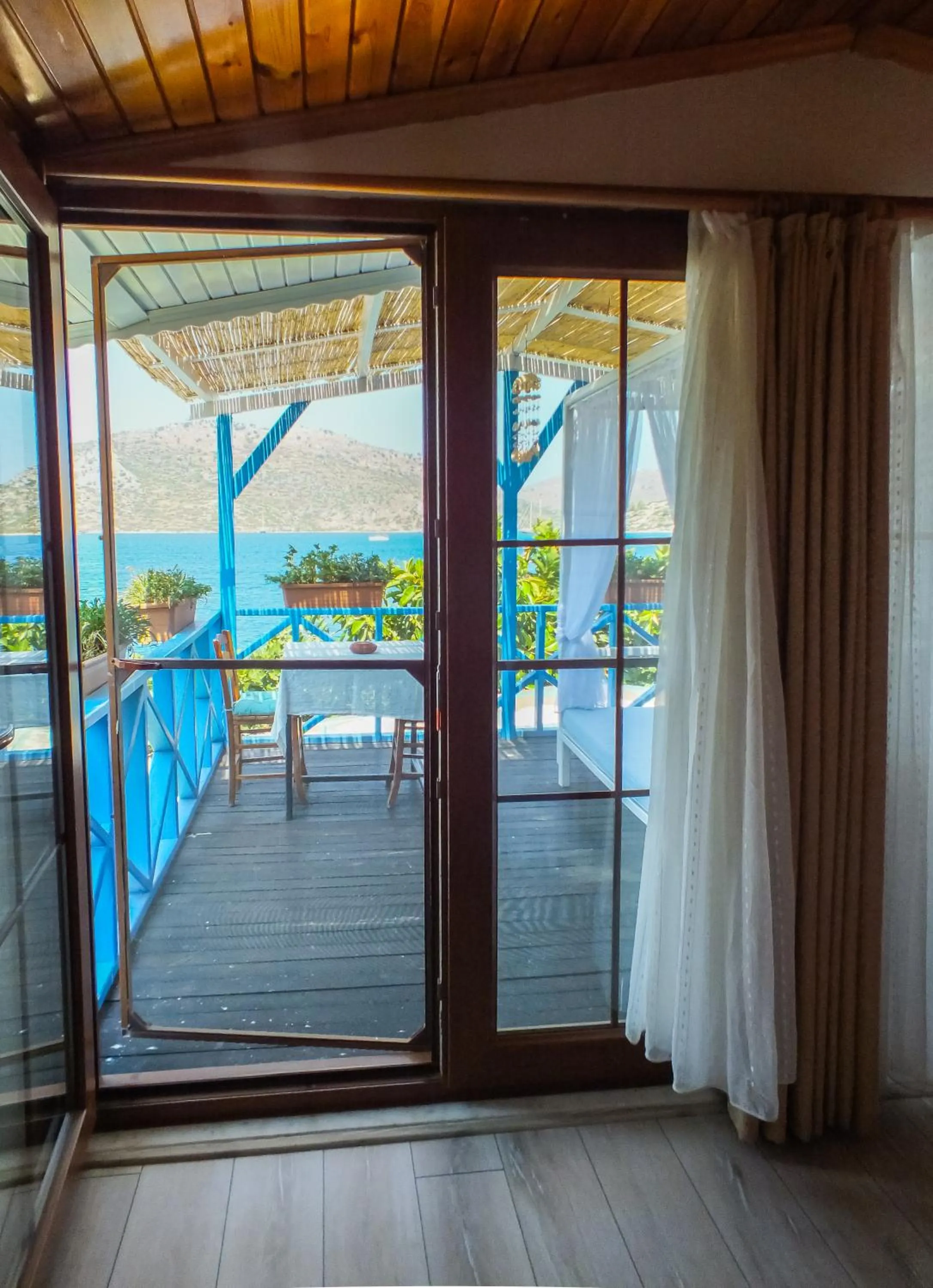 Patio in Aphrodite Hotel Bozburun