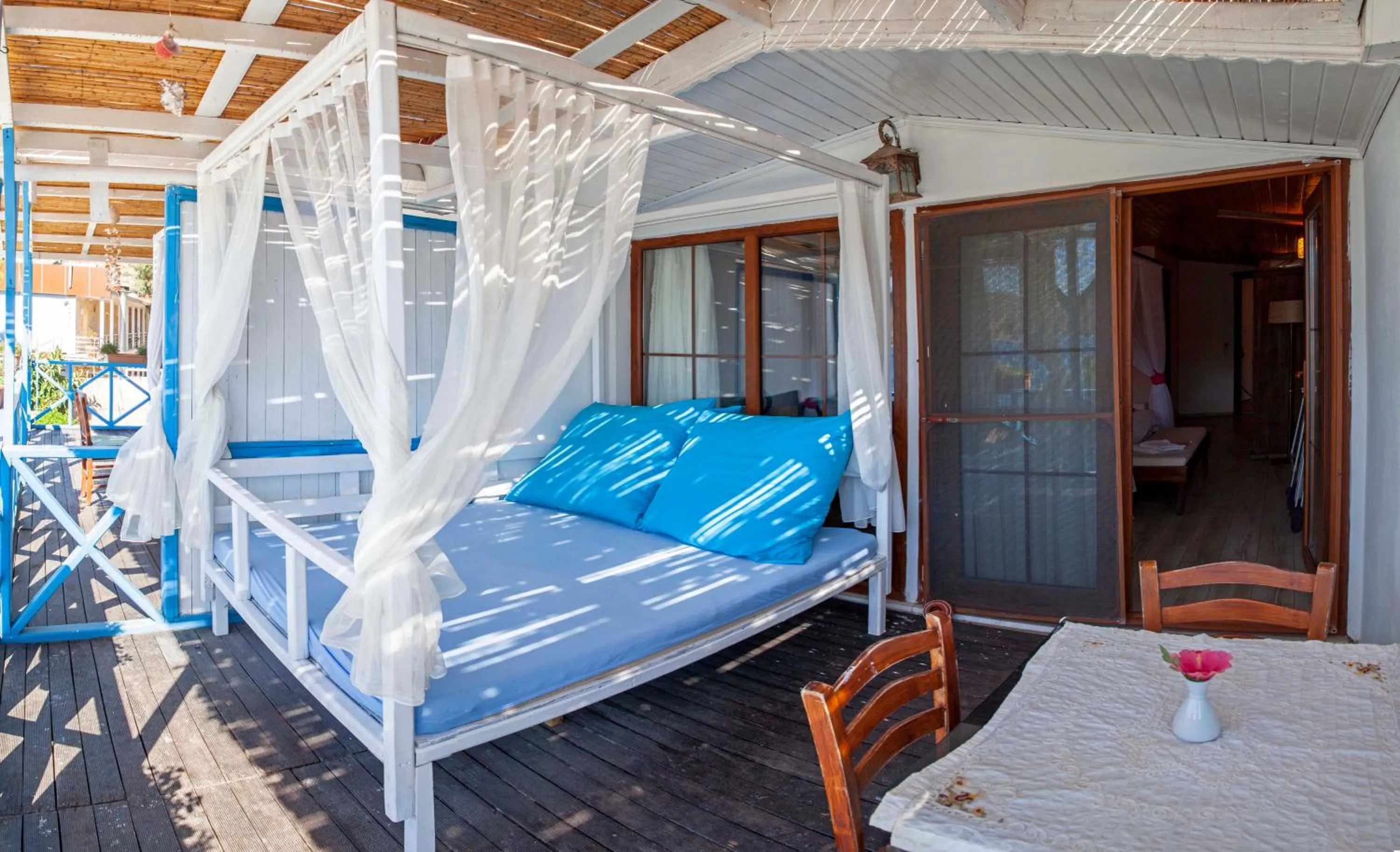 Patio in Aphrodite Hotel Bozburun