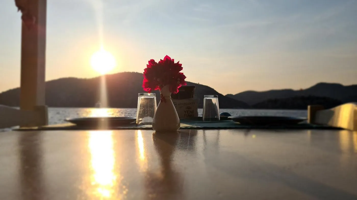 Restaurant/places to eat in Aphrodite Hotel Bozburun