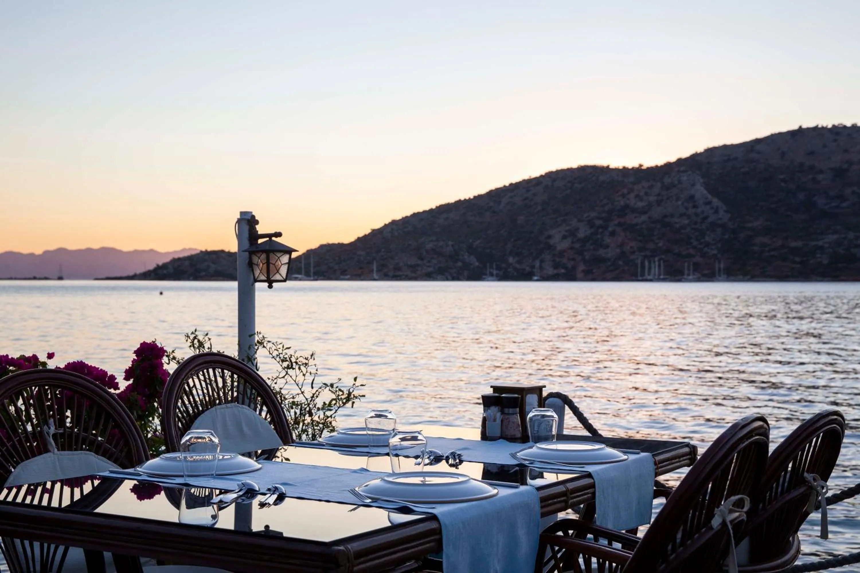 Dining area in Aphrodite Hotel Bozburun