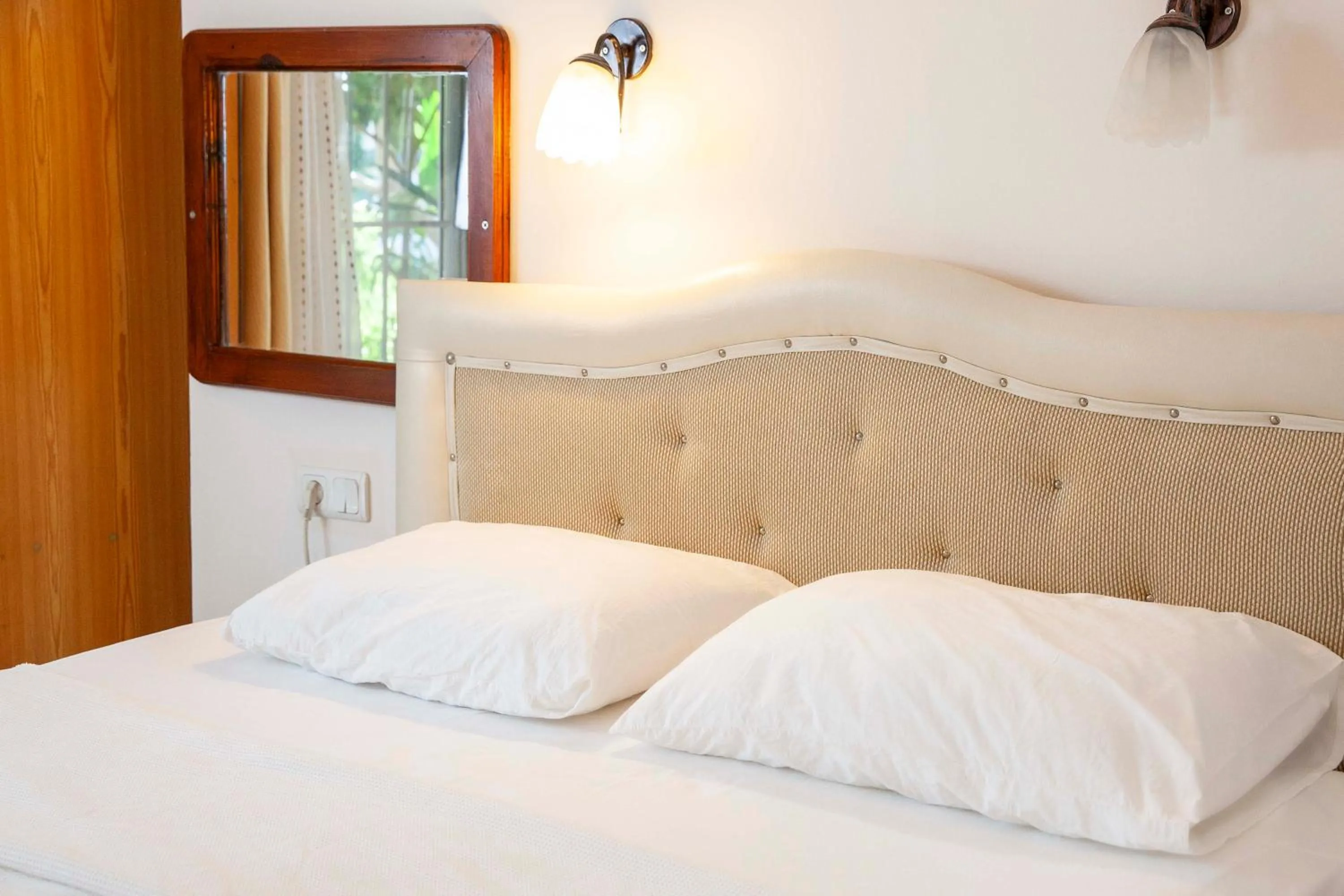 Bed in Aphrodite Hotel Bozburun