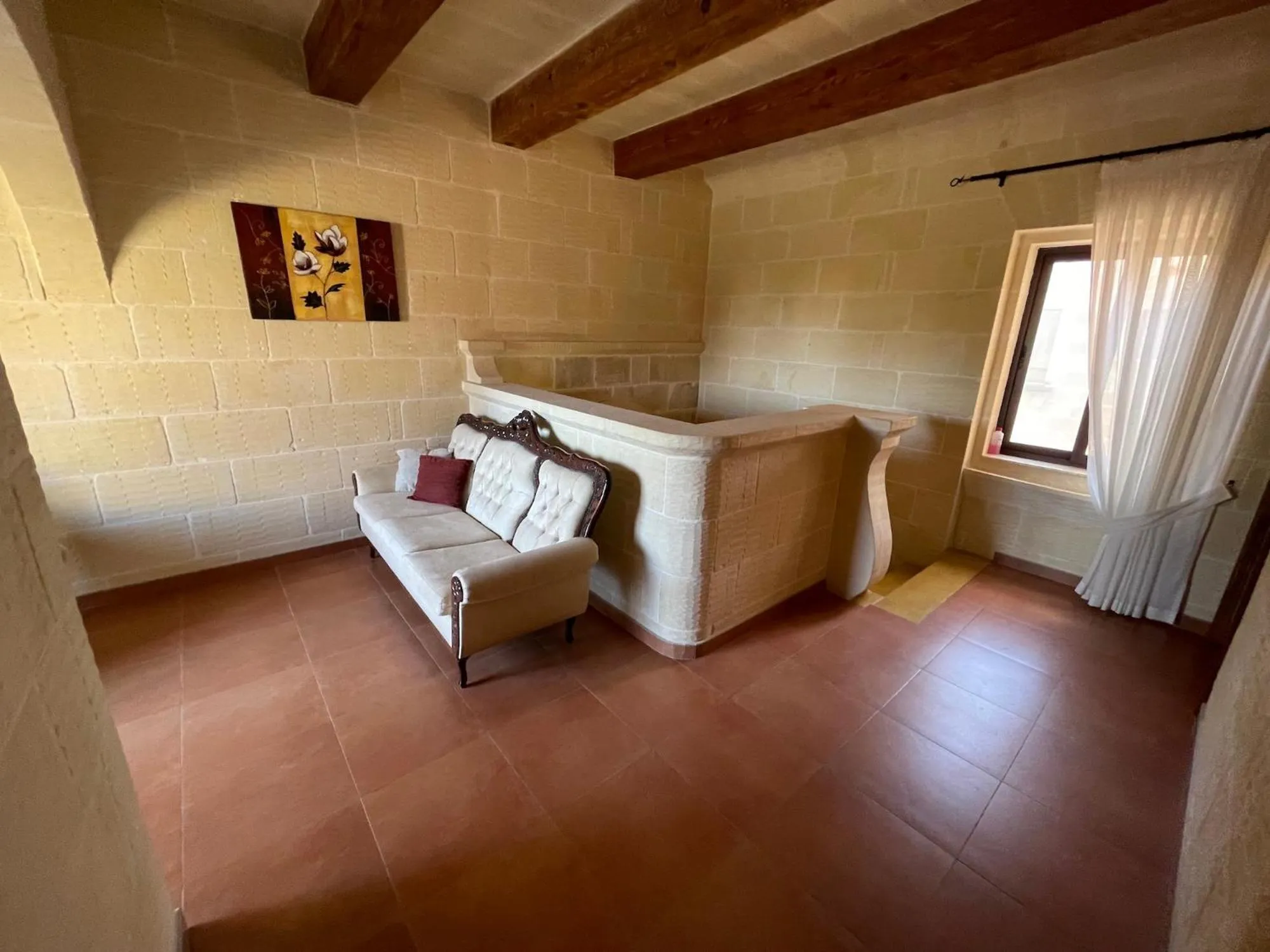 Living room, Bed in Gilju B&B