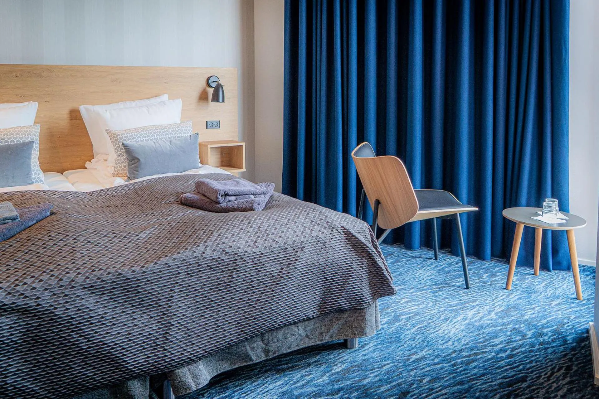 Bed in HOTEL SØMA Sisimiut