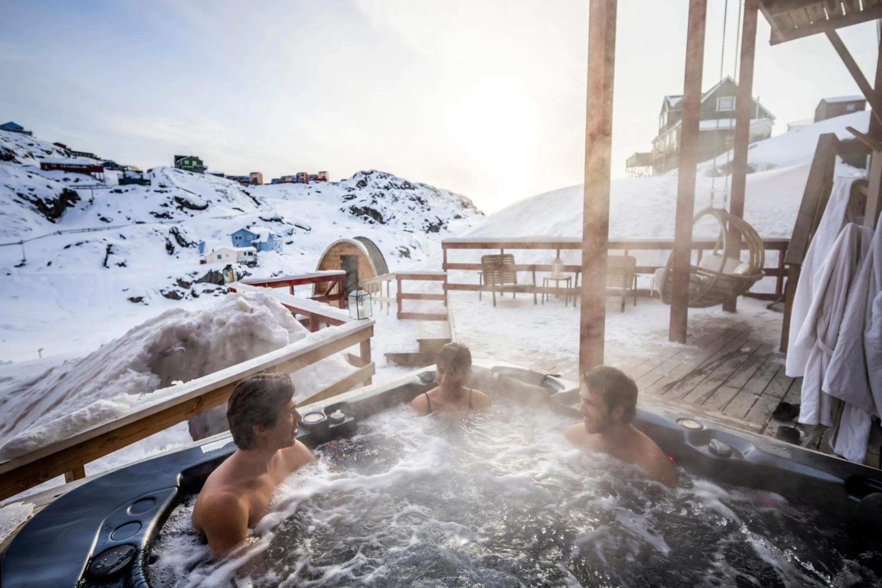 Spa and wellness centre/facilities in HOTEL SØMA Sisimiut