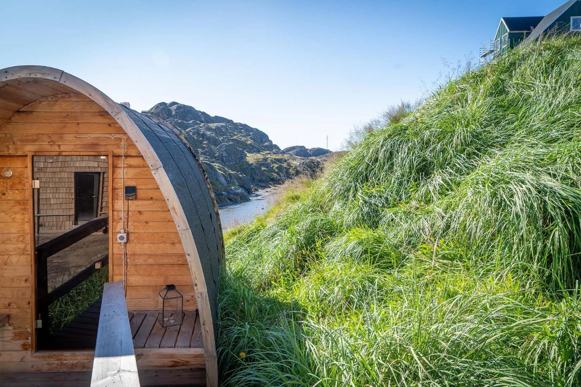 Sauna in HOTEL SØMA Sisimiut