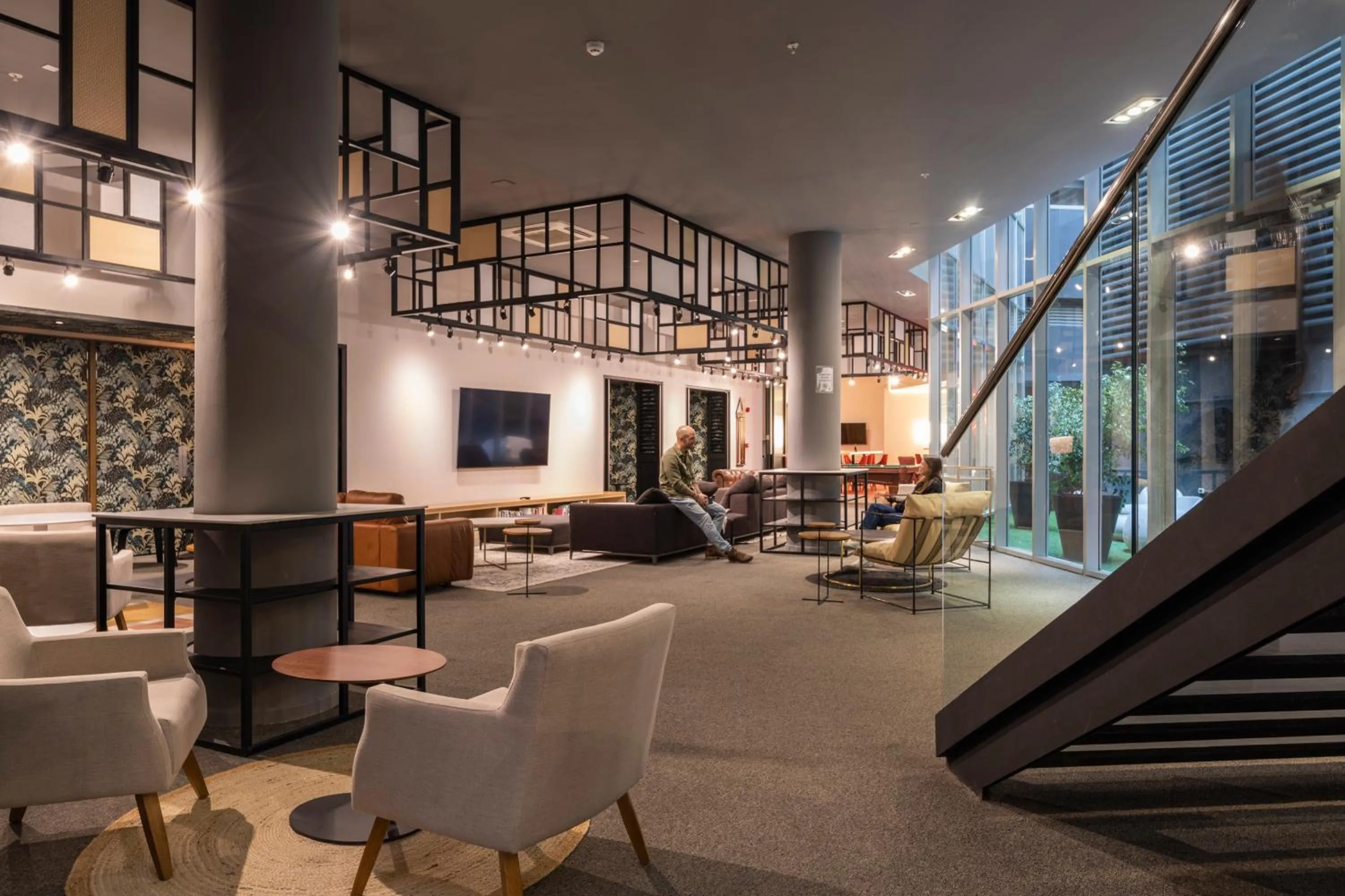 TV and multimedia in Opta Coliving Punta Carretas