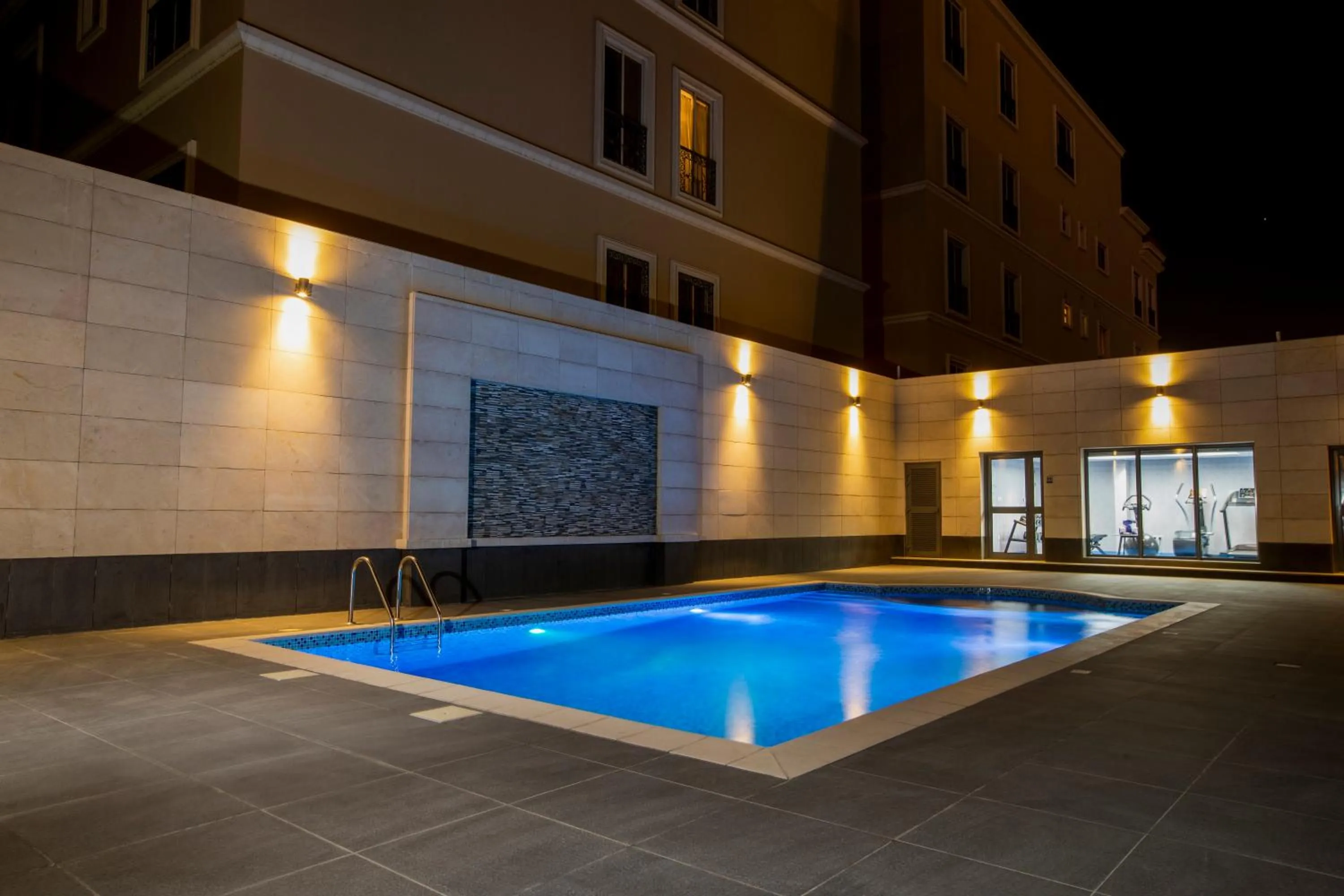 Swimming pool in Beata Garden Serviced Apartment