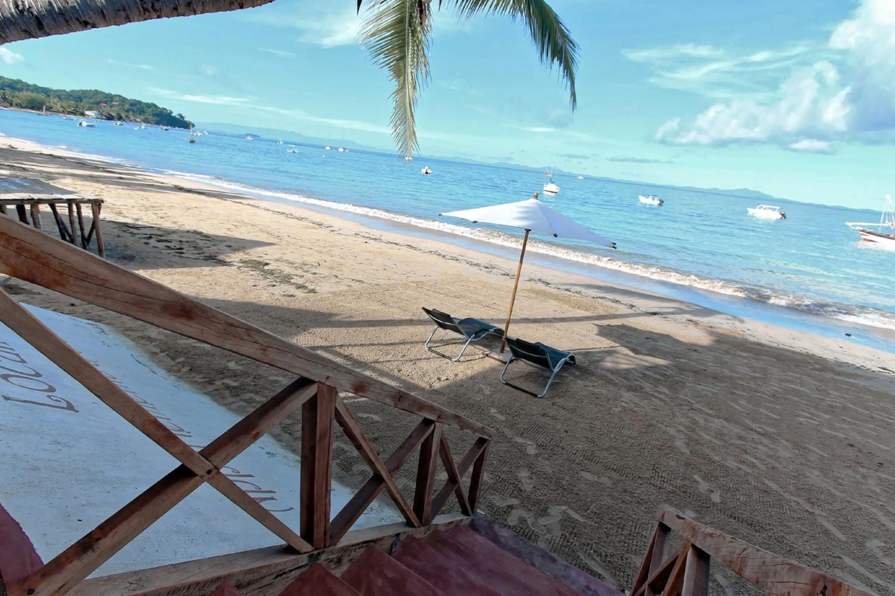 Balcony/Terrace in Hotel-Residence Au Sable Blanc
