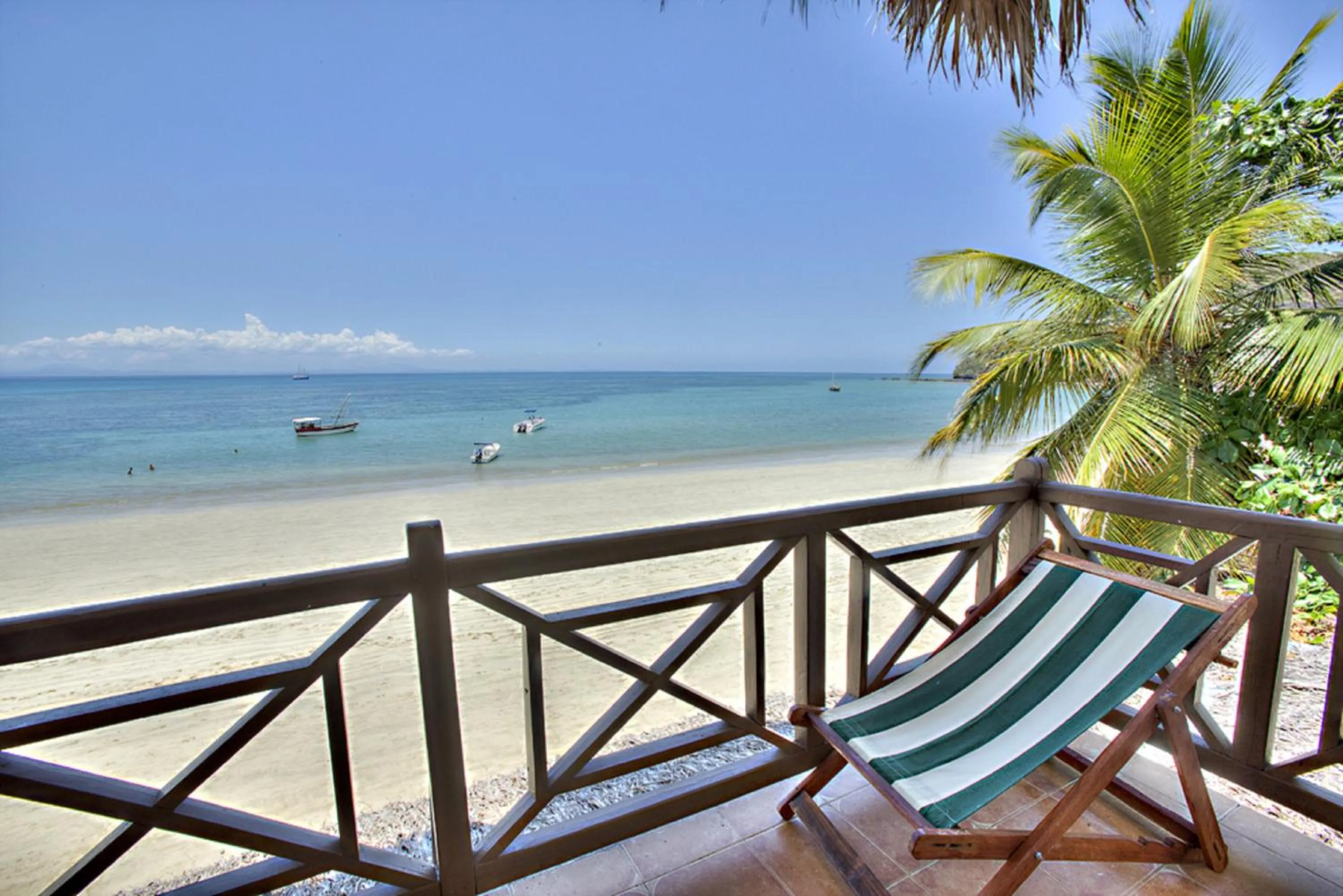 Balcony/Terrace in Hotel-Residence Au Sable Blanc