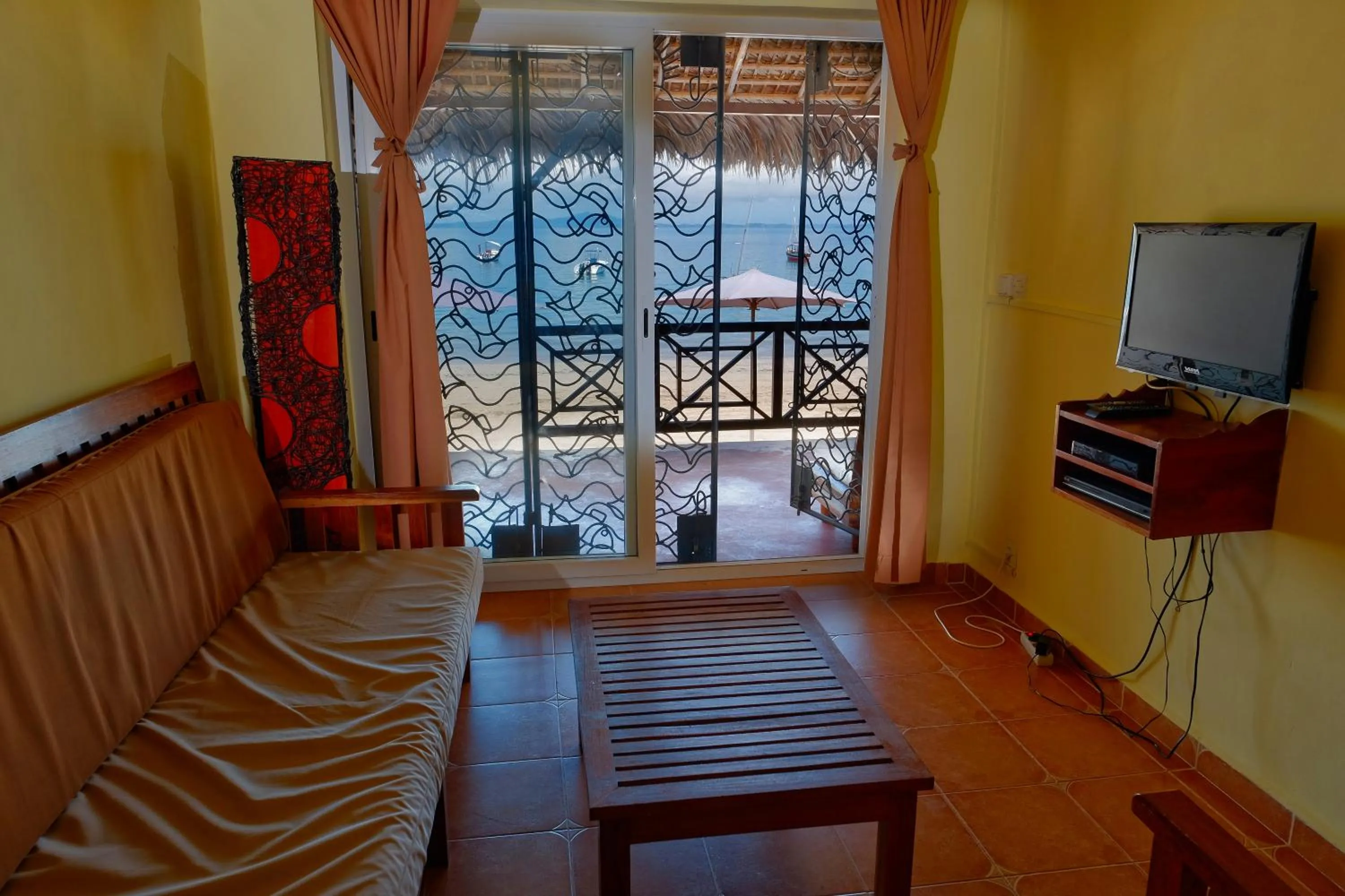 Balcony/Terrace in Hotel-Residence Au Sable Blanc