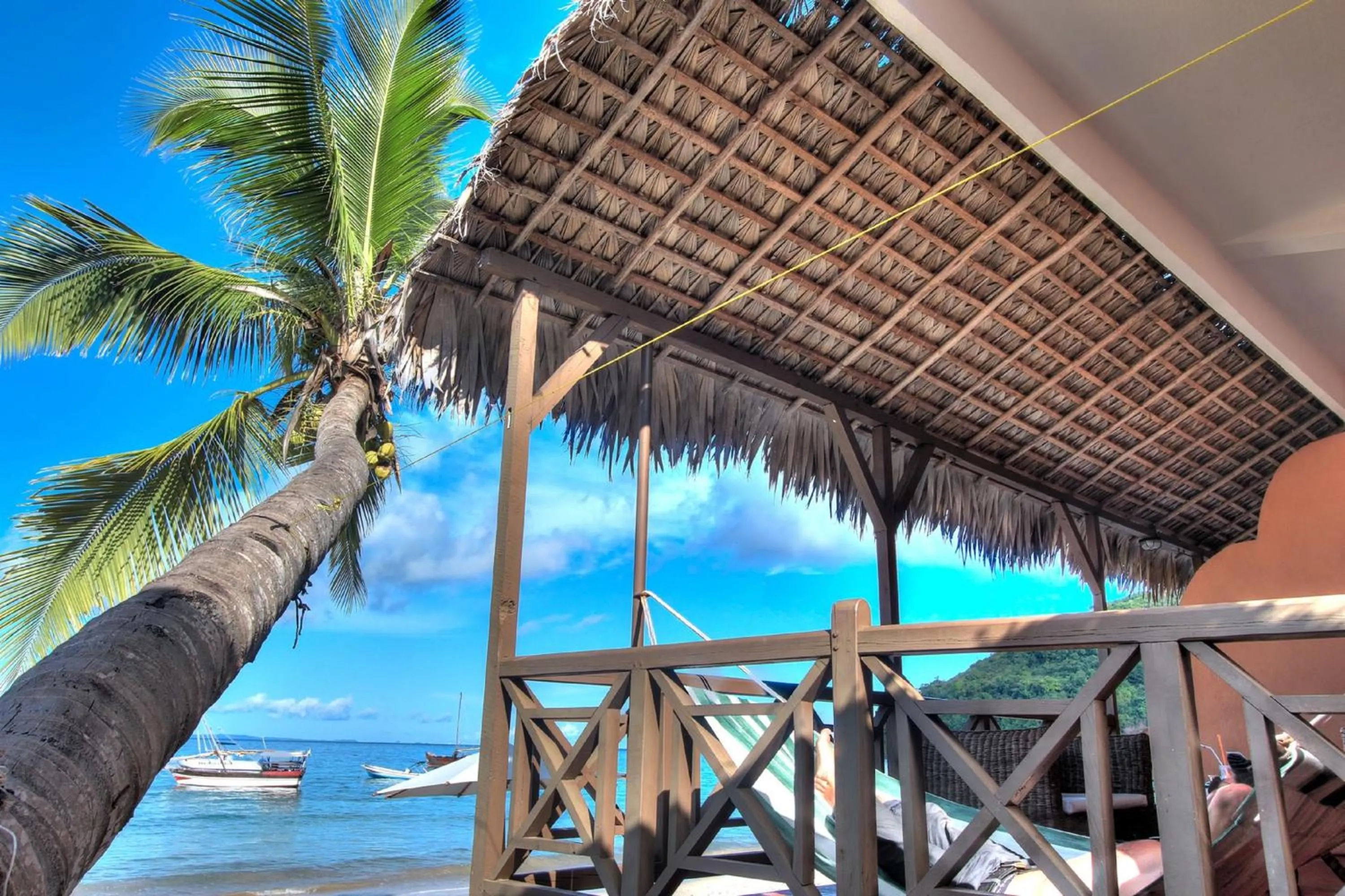 Balcony/Terrace in Hotel-Residence Au Sable Blanc