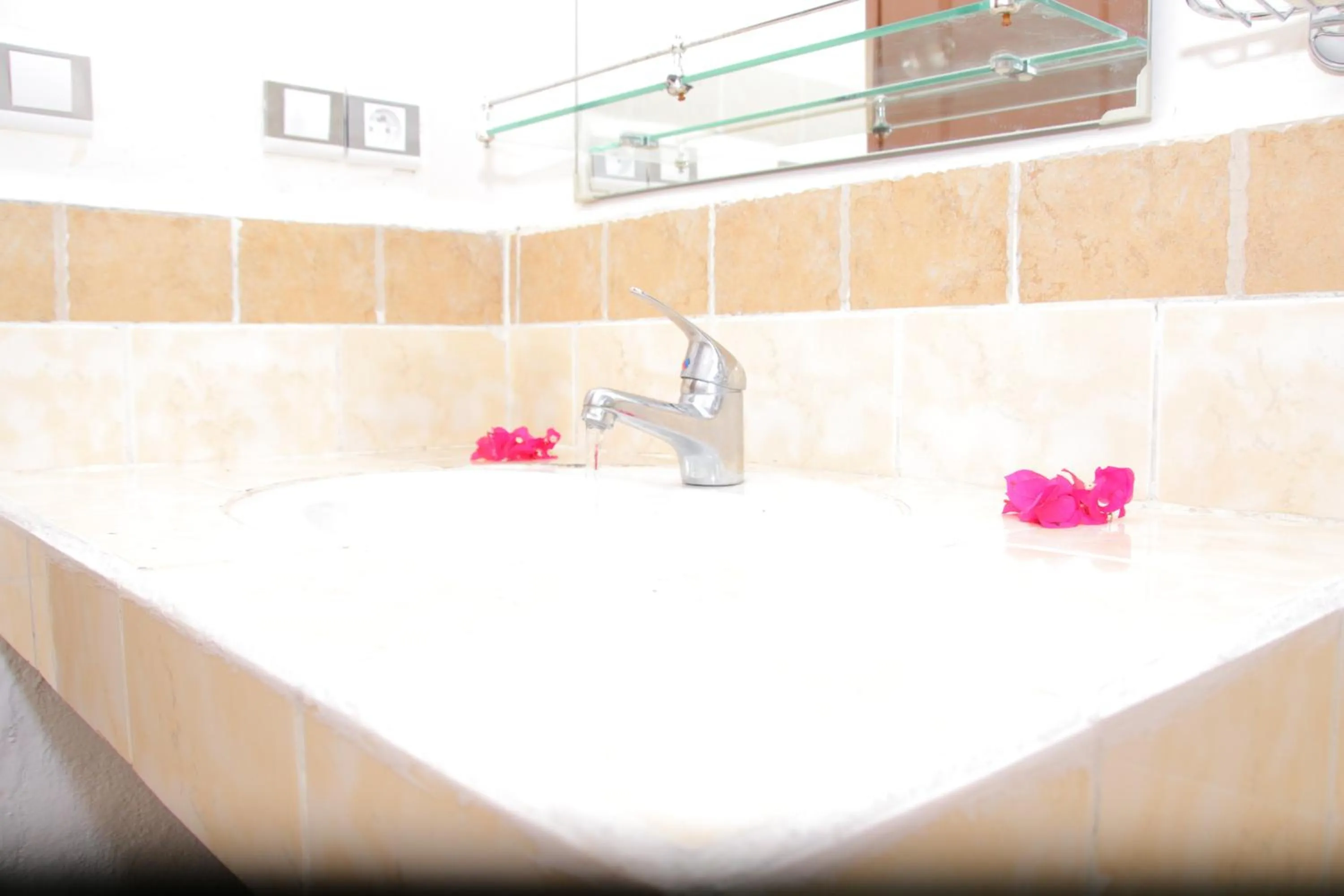 Bathroom in Hotel-Residence Au Sable Blanc