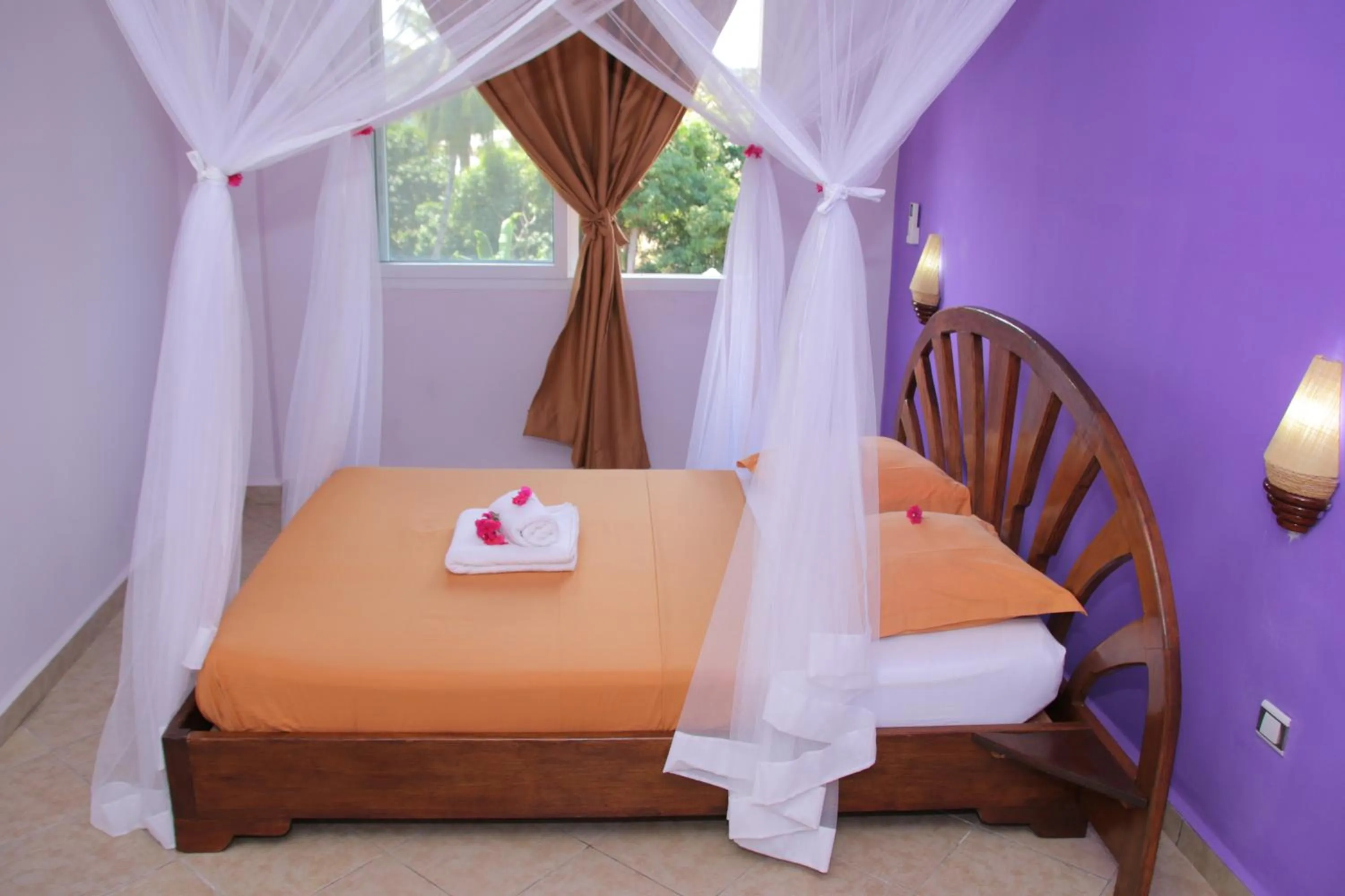 Bed in Hotel-Residence Au Sable Blanc