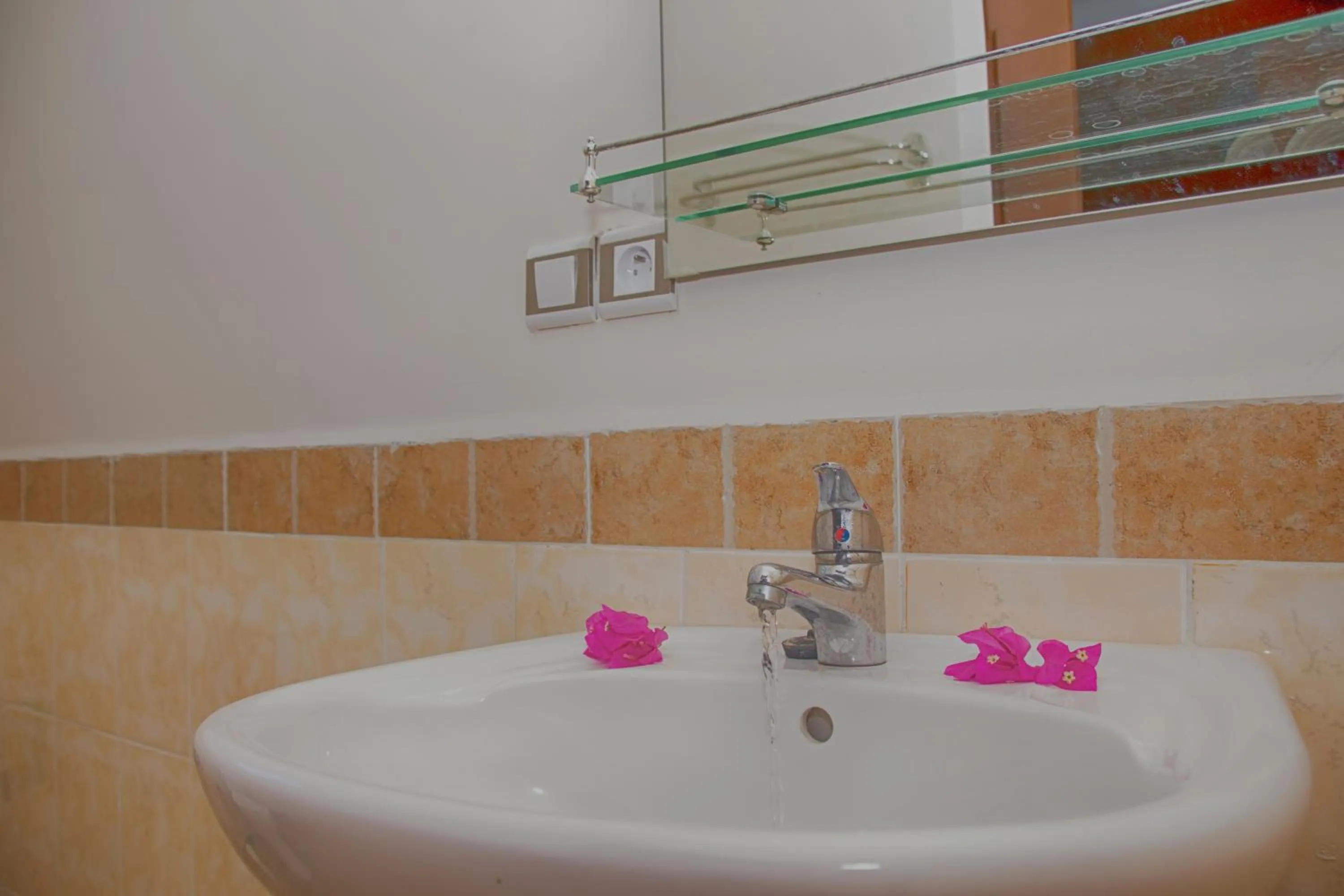 Bathroom in Hotel-Residence Au Sable Blanc