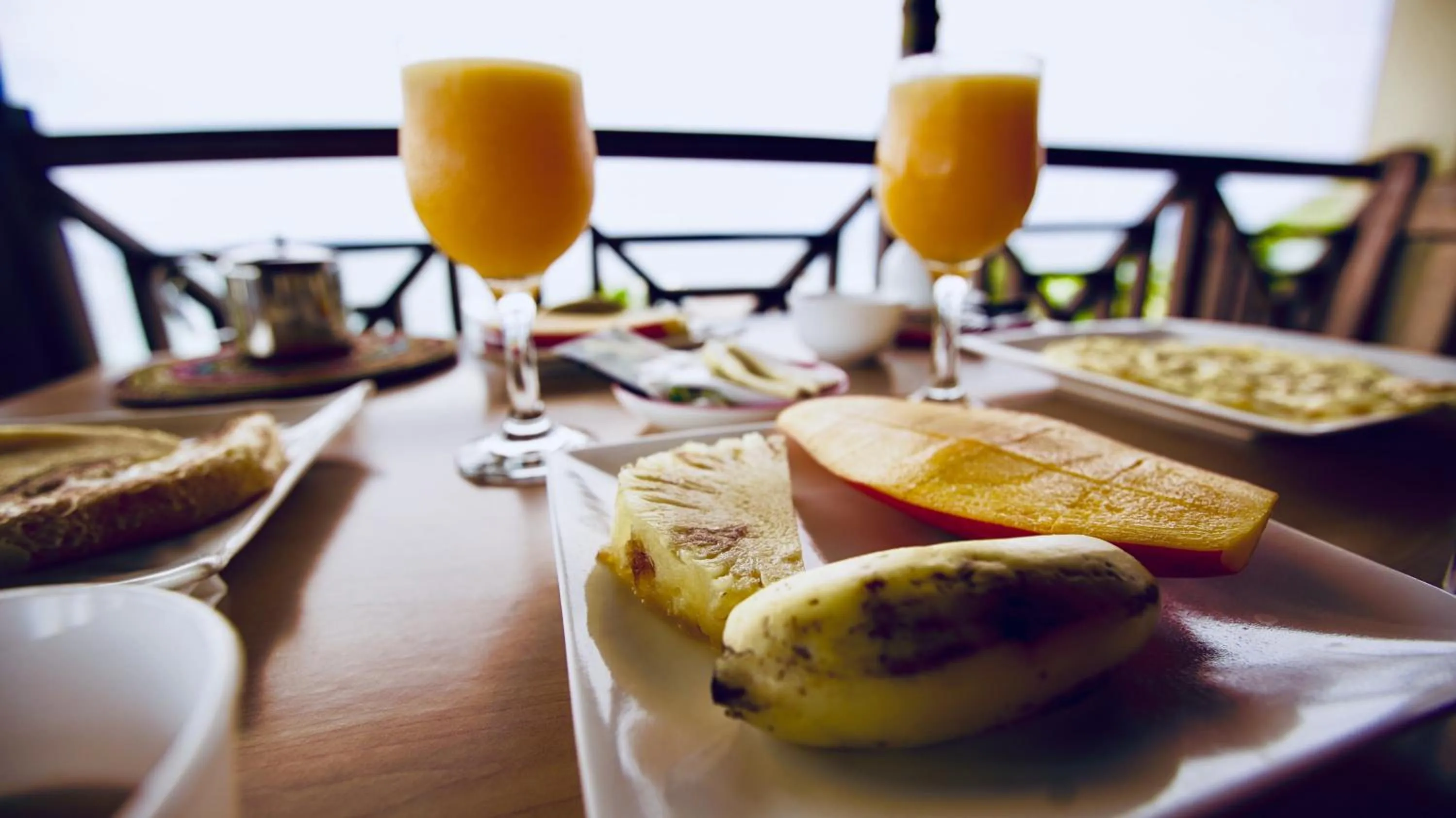 Food and drinks in Hotel-Residence Au Sable Blanc