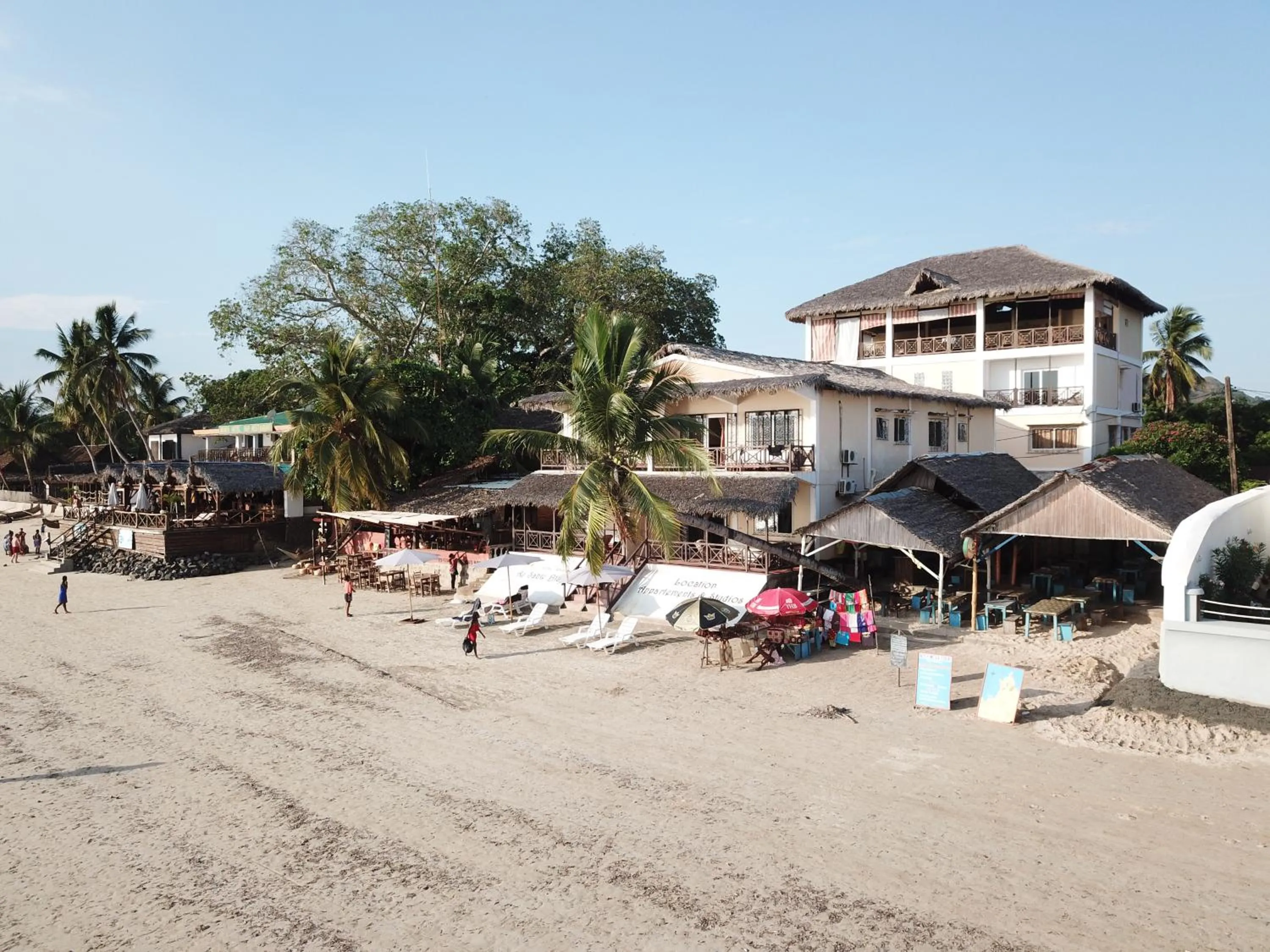 Beach in Hotel-Residence Au Sable Blanc