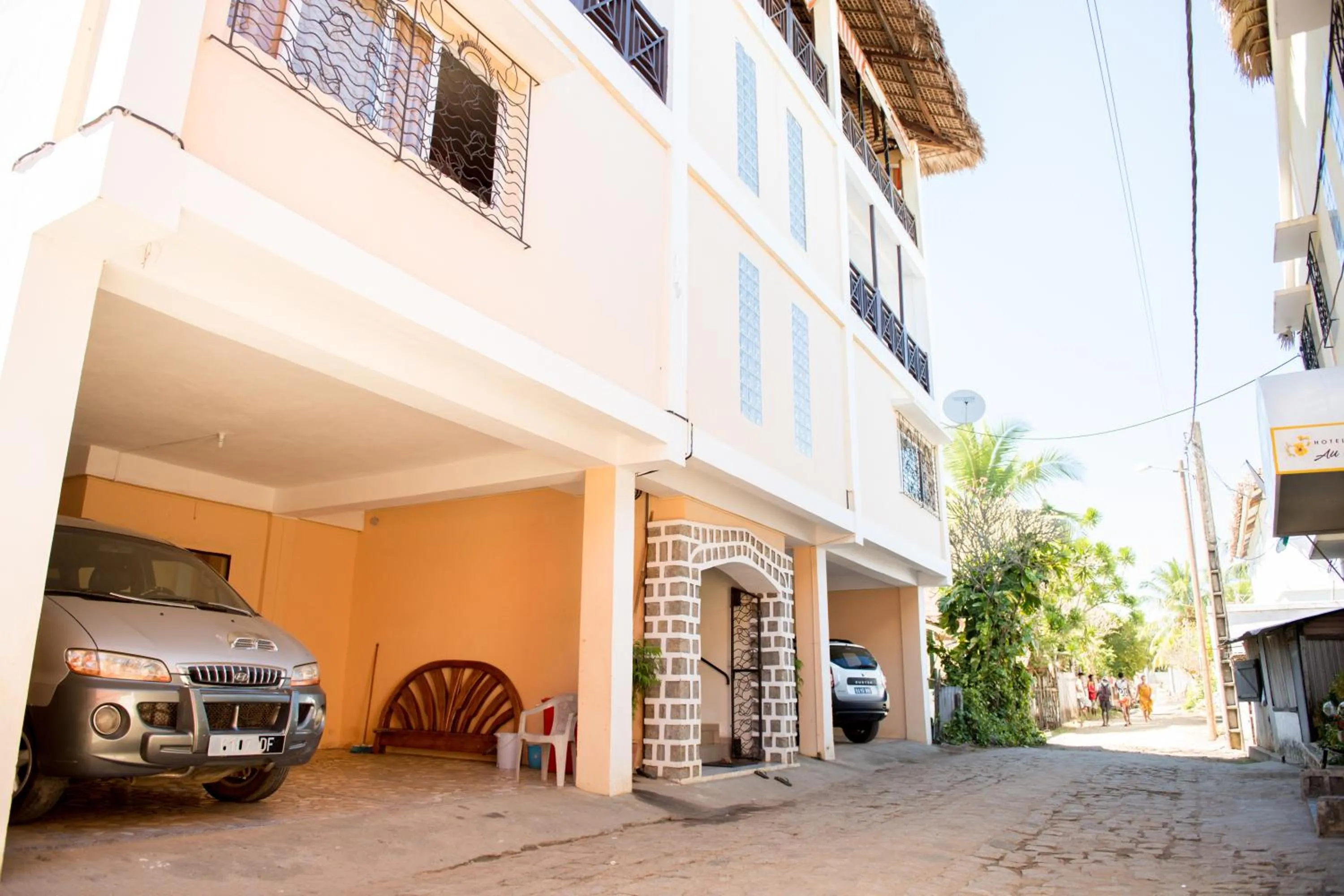 Facade/entrance in Hotel-Residence Au Sable Blanc