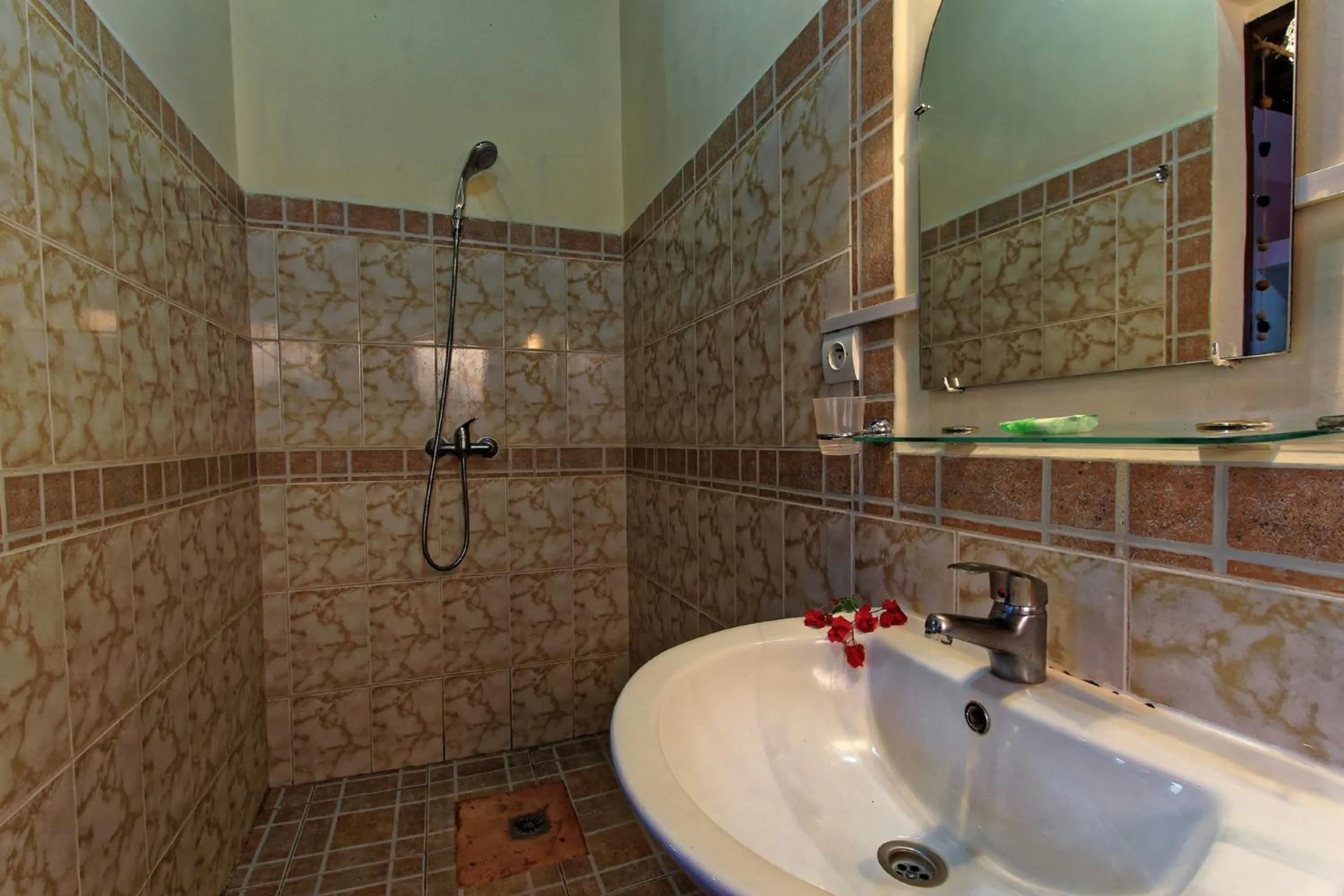 Bathroom in Hotel-Residence Au Sable Blanc