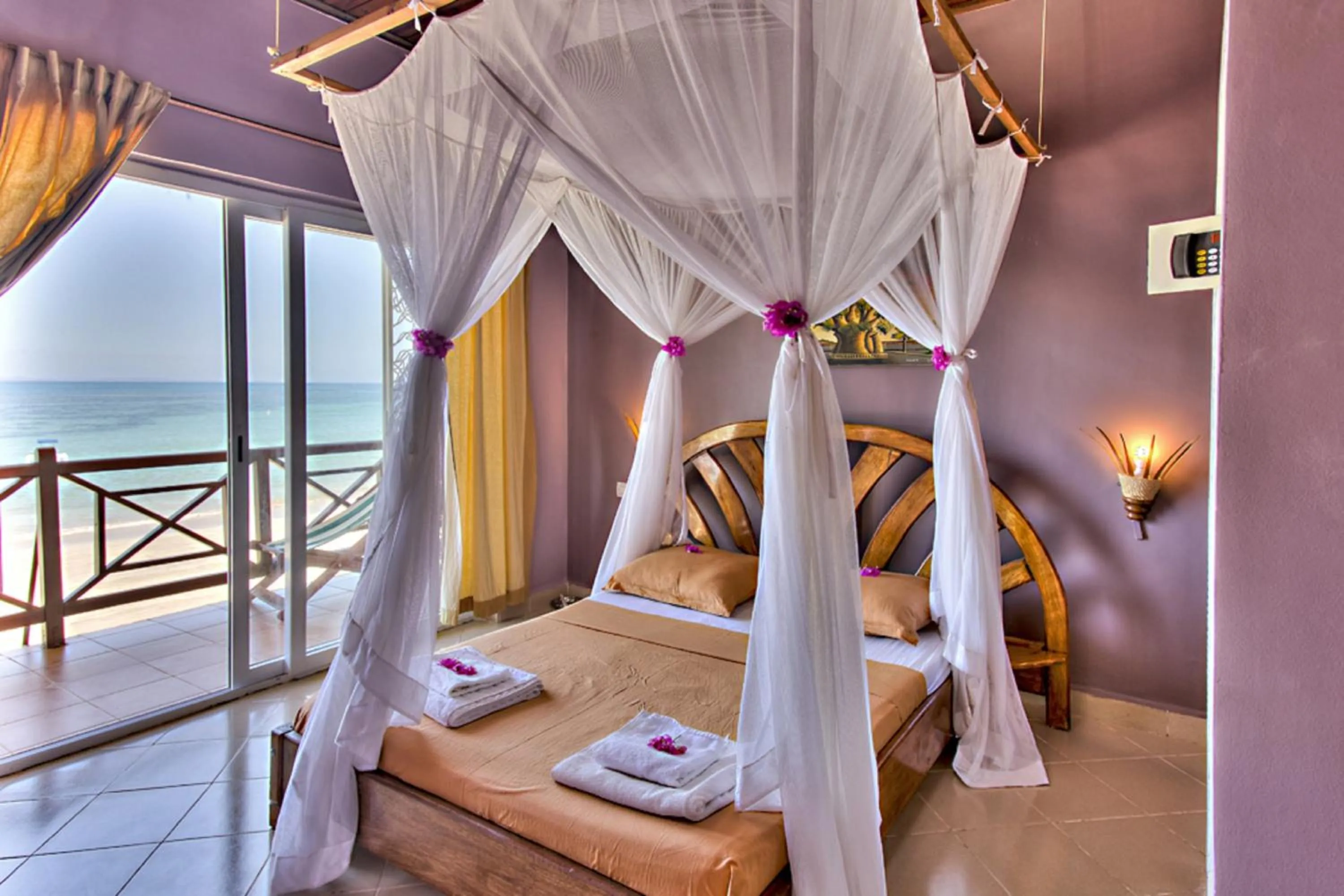 Bed in Hotel-Residence Au Sable Blanc