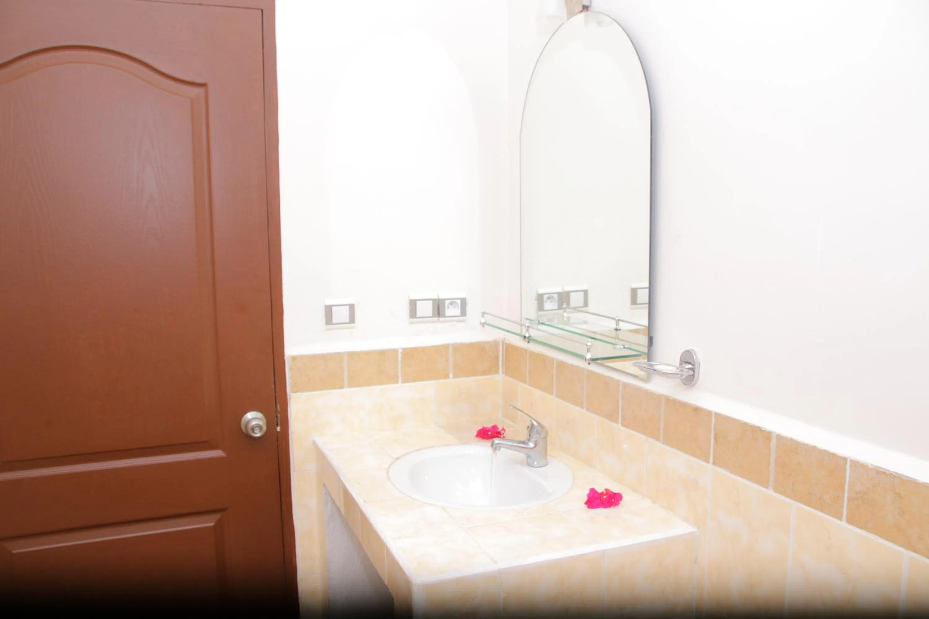 Bathroom in Hotel-Residence Au Sable Blanc