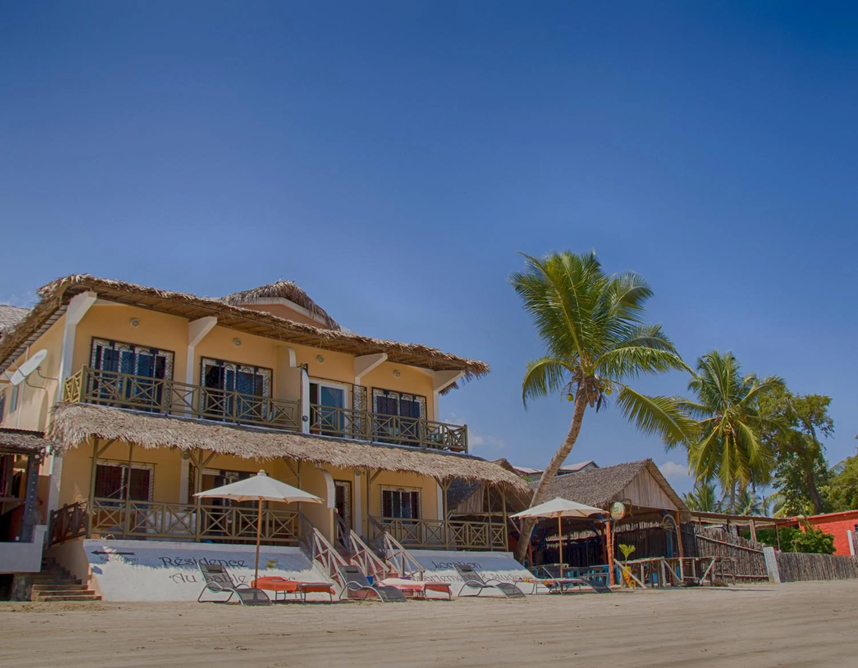 Facade/entrance in Hotel-Residence Au Sable Blanc