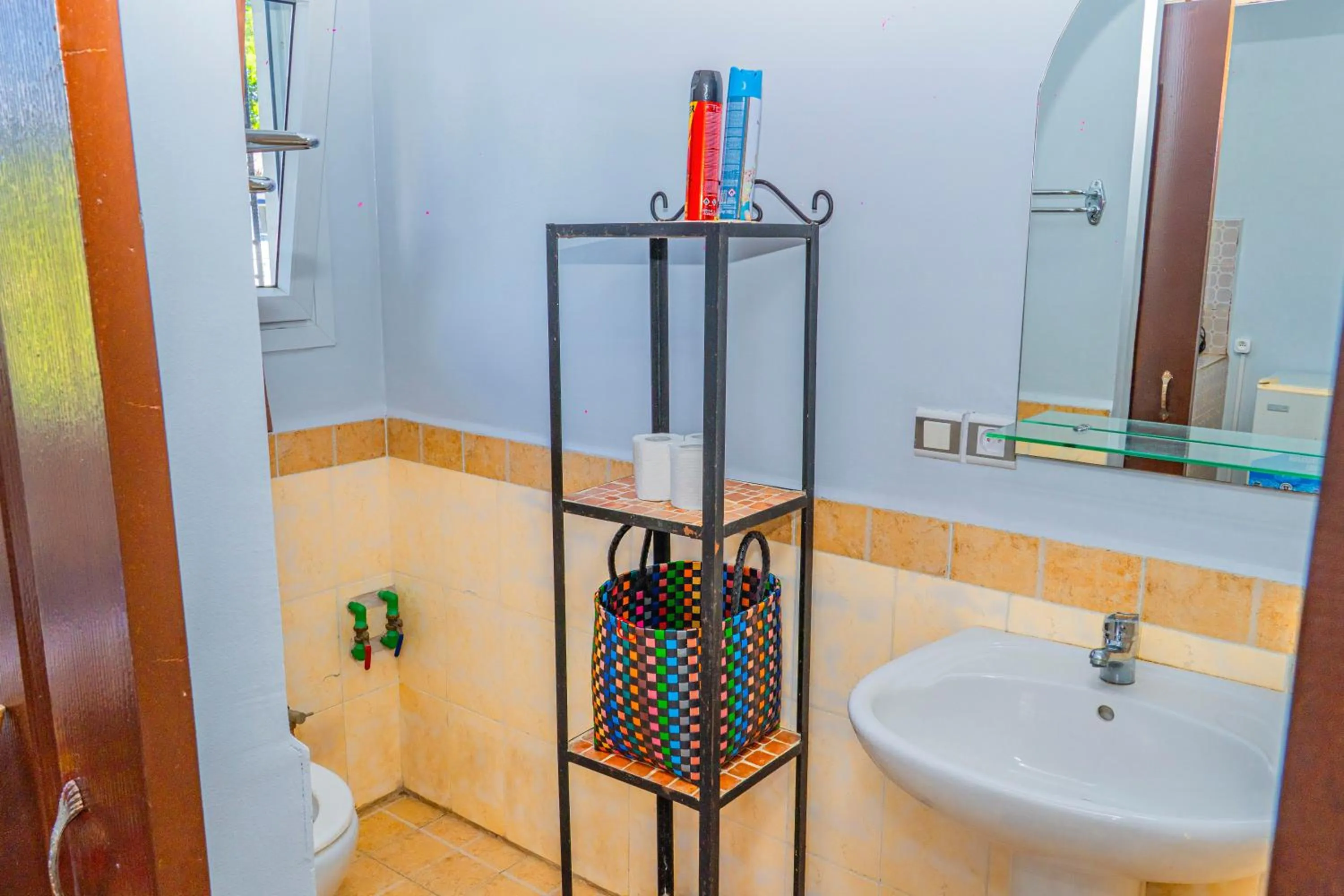 Shower in Hotel-Residence Au Sable Blanc