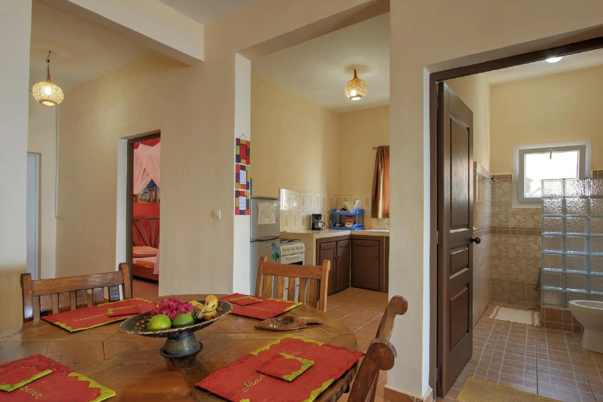 Bathroom in Hotel-Residence Au Sable Blanc
